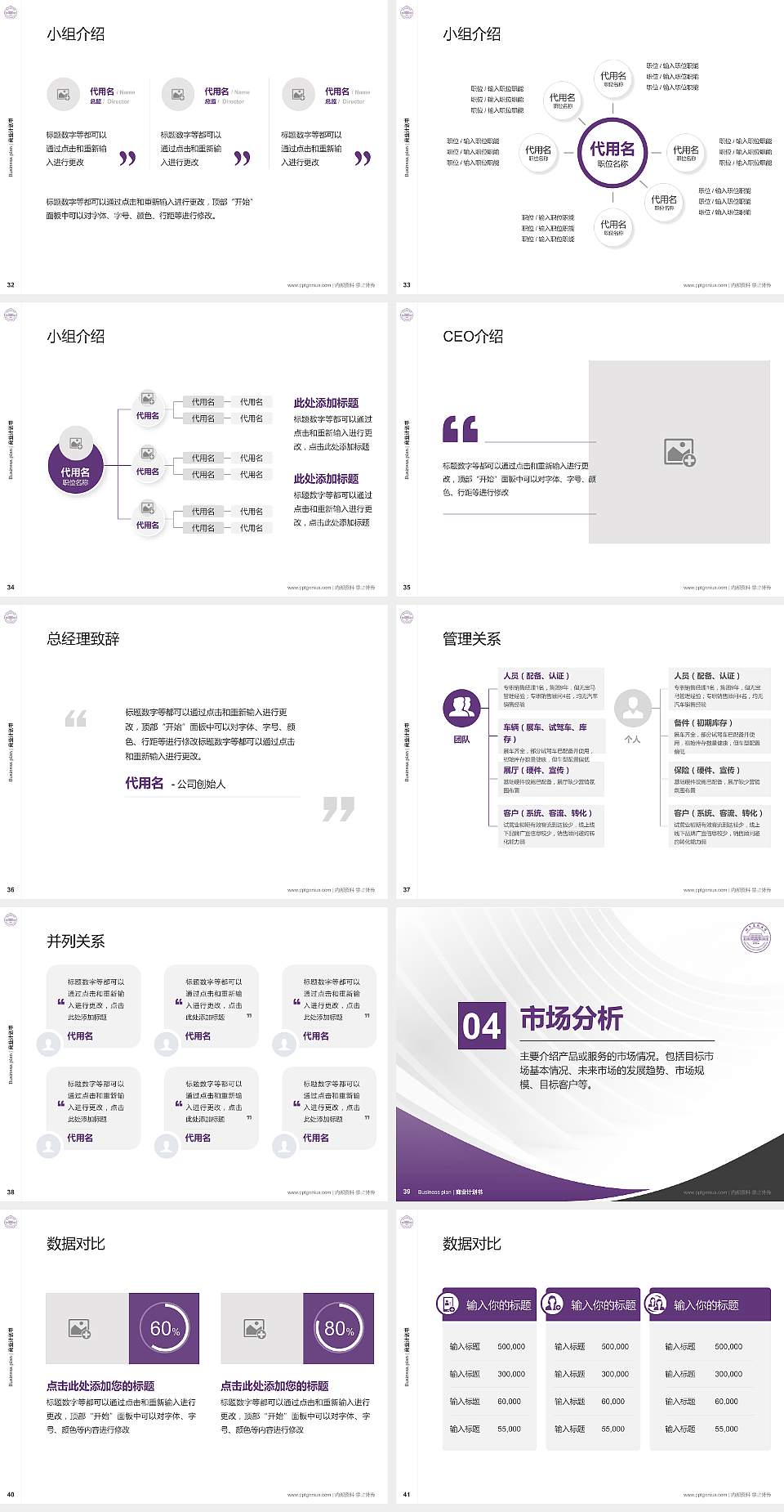 北京建筑大学专用全国大学生互联网+创新创业大赛计划书/路演/网评PPT模板4:3格式幻灯片预览图5