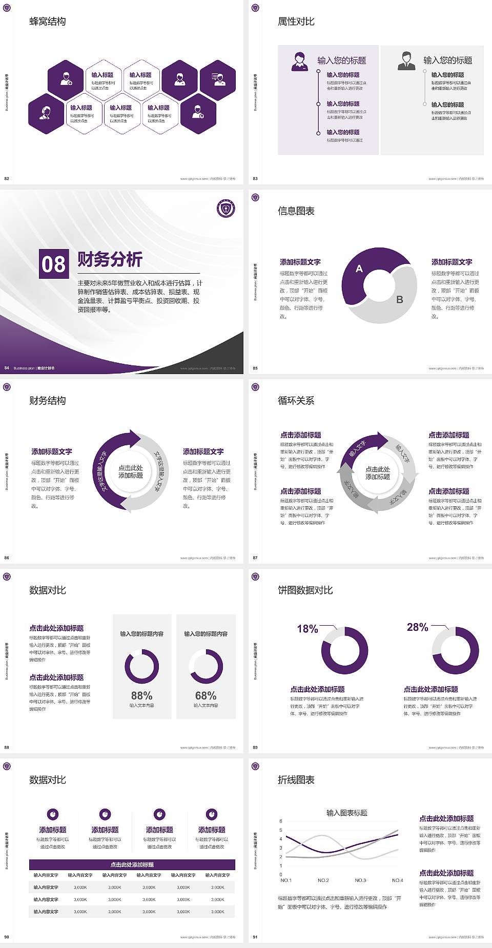 资阳口腔职业学院专用全国大学生互联网+创新创业大赛计划书/路演/网评PPT模板4:3格式幻灯片预览图10