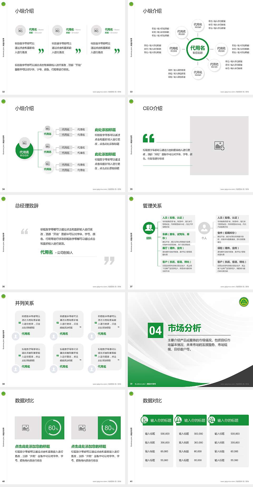 云南农业职业技术学院专用全国大学生互联网+创新创业大赛计划书/路演/网评PPT模板4:3格式幻灯片预览图5