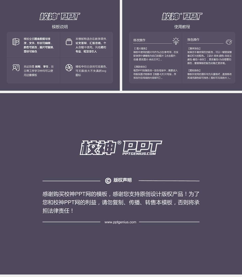 黄冈科技职业学院毕业论文答辩PPT模板下载4:3格式幻灯片预览图5