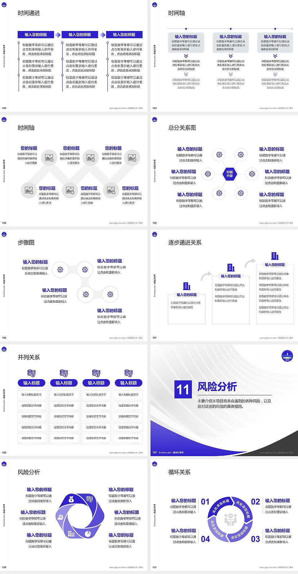 吉林华桥外国语学院专用全国大学生互联网+创新创业大赛计划书/路演/网评PPT模板4:3格式幻灯片预览图14