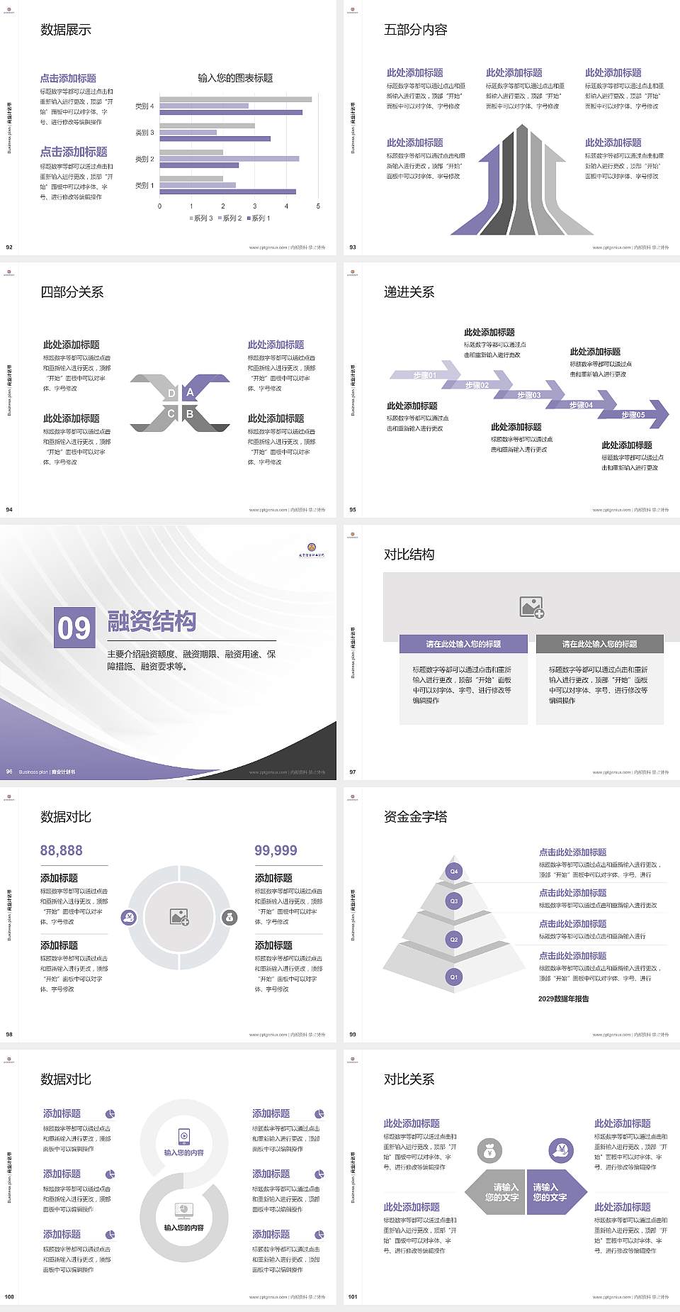 北京经贸职业学院专用全国大学生互联网+创新创业大赛计划书/路演/网评PPT模板4:3格式幻灯片预览图11