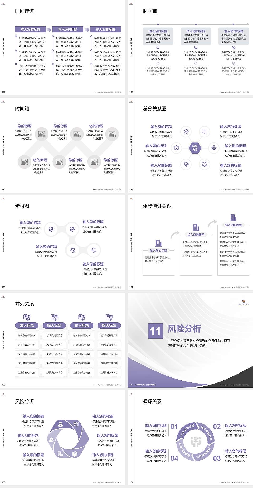 北京经贸职业学院专用全国大学生互联网+创新创业大赛计划书/路演/网评PPT模板4:3格式幻灯片预览图14