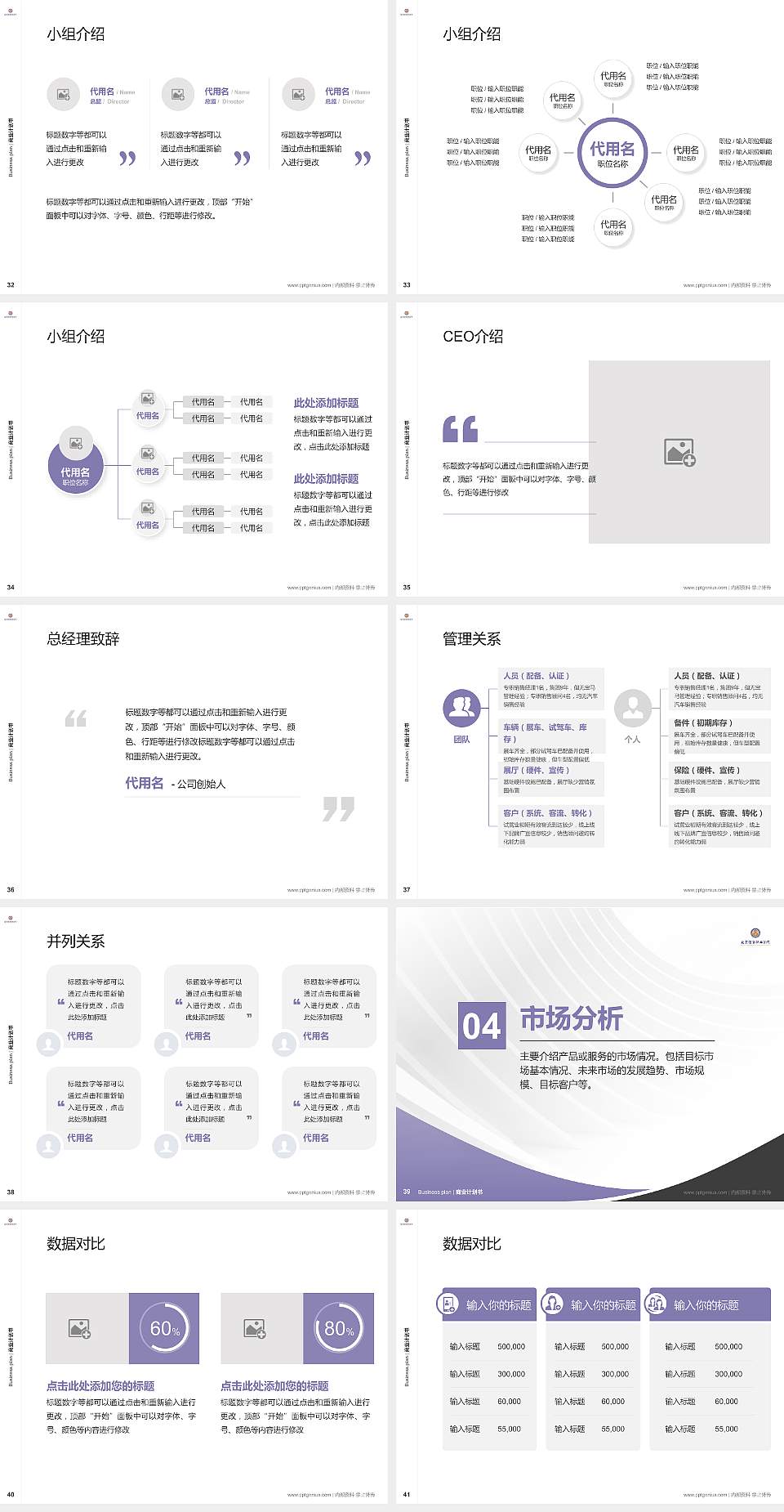 北京经贸职业学院专用全国大学生互联网+创新创业大赛计划书/路演/网评PPT模板4:3格式幻灯片预览图5