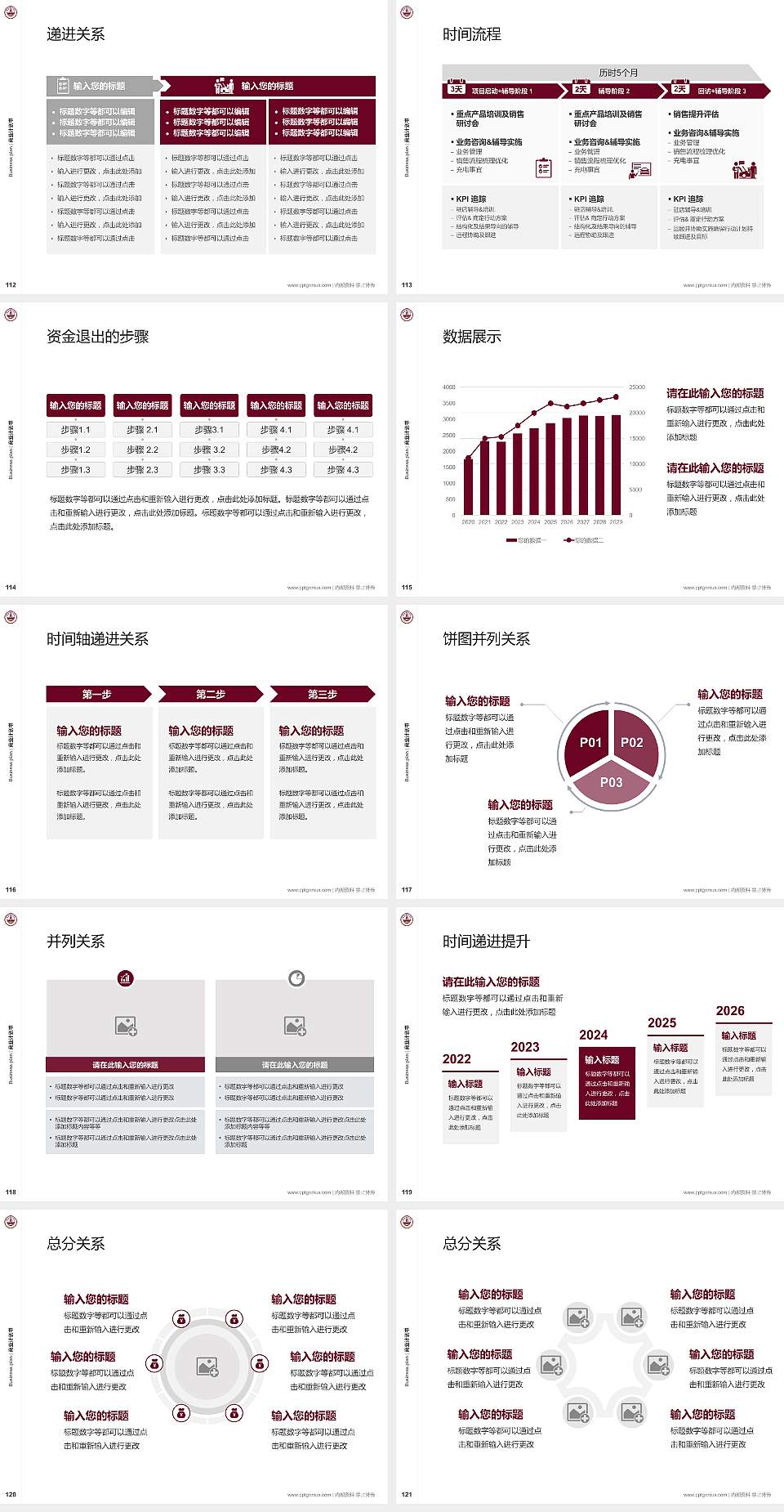 长春财经学院专用全国大学生互联网+创新创业大赛计划书/路演/网评PPT模板4:3格式幻灯片预览图13