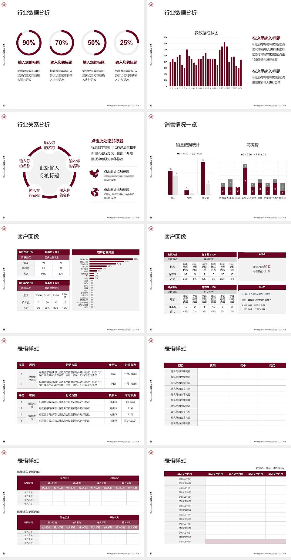 长春财经学院专用全国大学生互联网+创新创业大赛计划书/路演/网评PPT模板4:3格式幻灯片预览图7