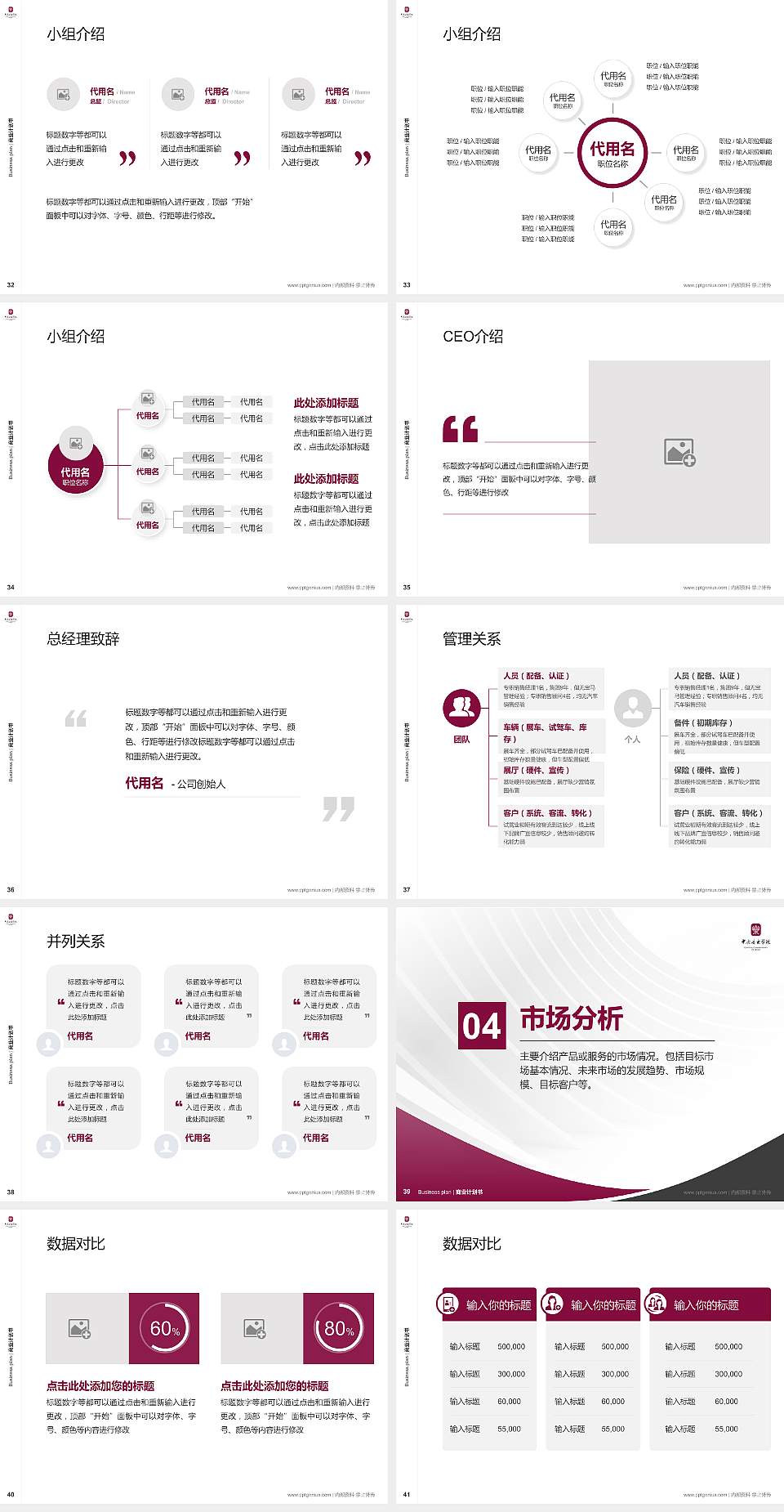 中央音乐学院专用全国大学生互联网+创新创业大赛计划书/路演/网评PPT模板4:3格式幻灯片预览图5