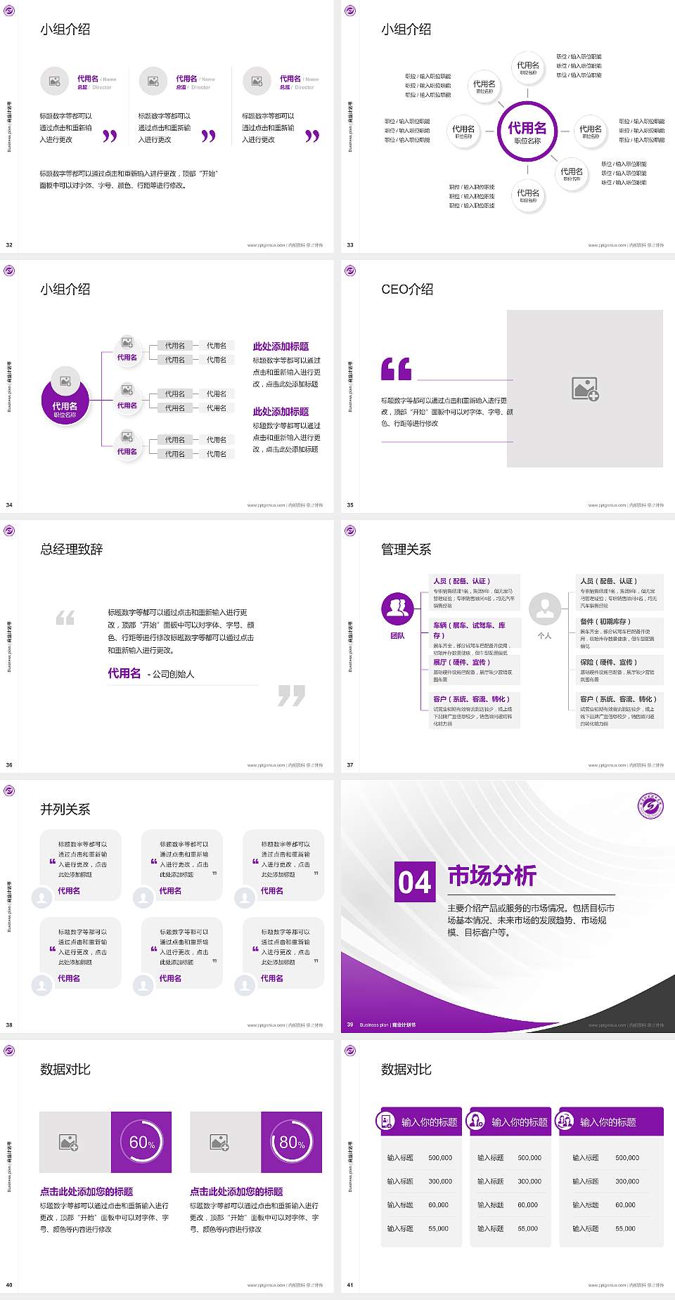 松原职业技术学院专用全国大学生互联网+创新创业大赛计划书/路演/网评PPT模板4:3格式幻灯片预览图5