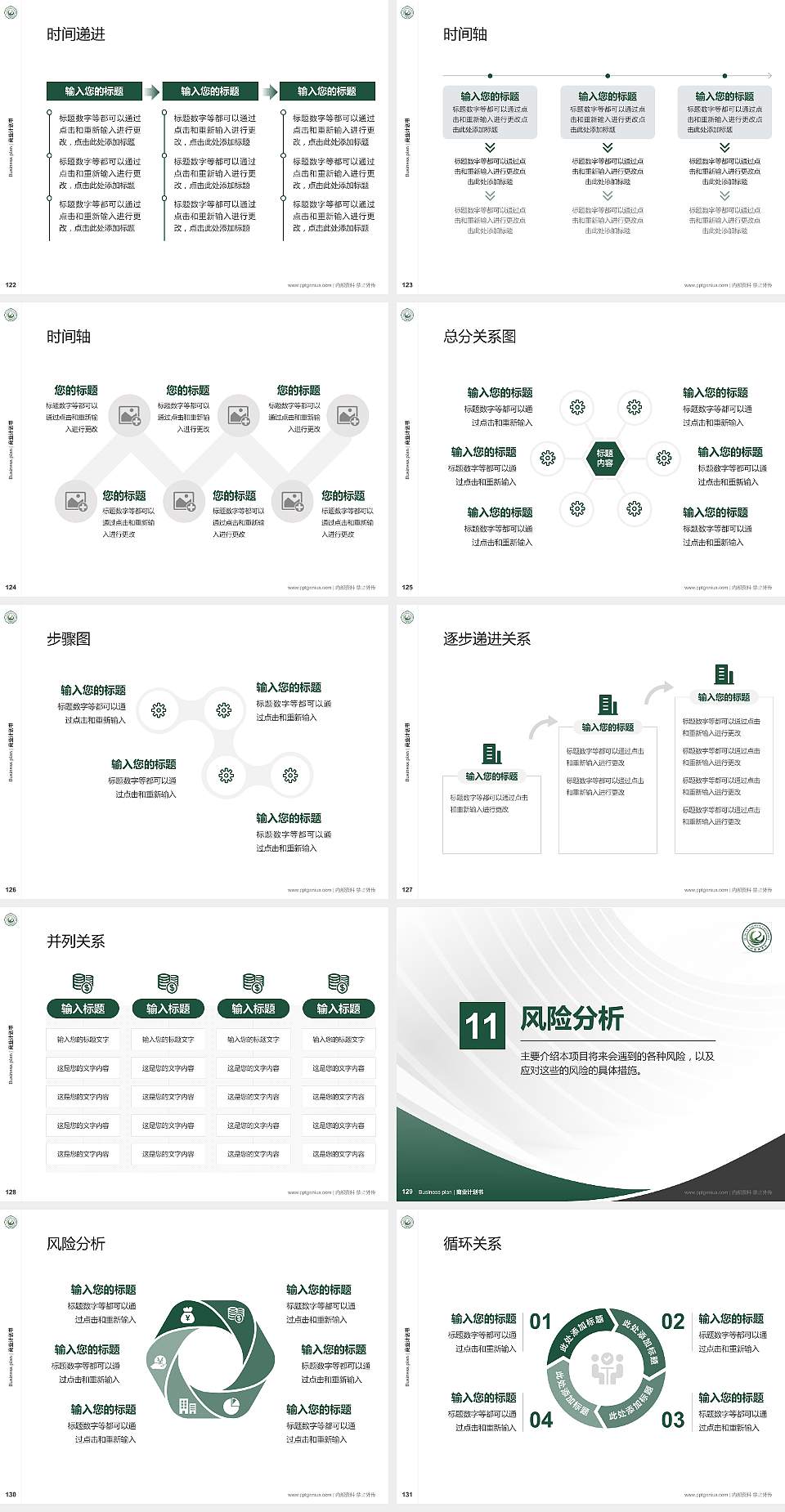 四川旅游学院专用全国大学生互联网+创新创业大赛计划书/路演/网评PPT模板4:3格式幻灯片预览图14