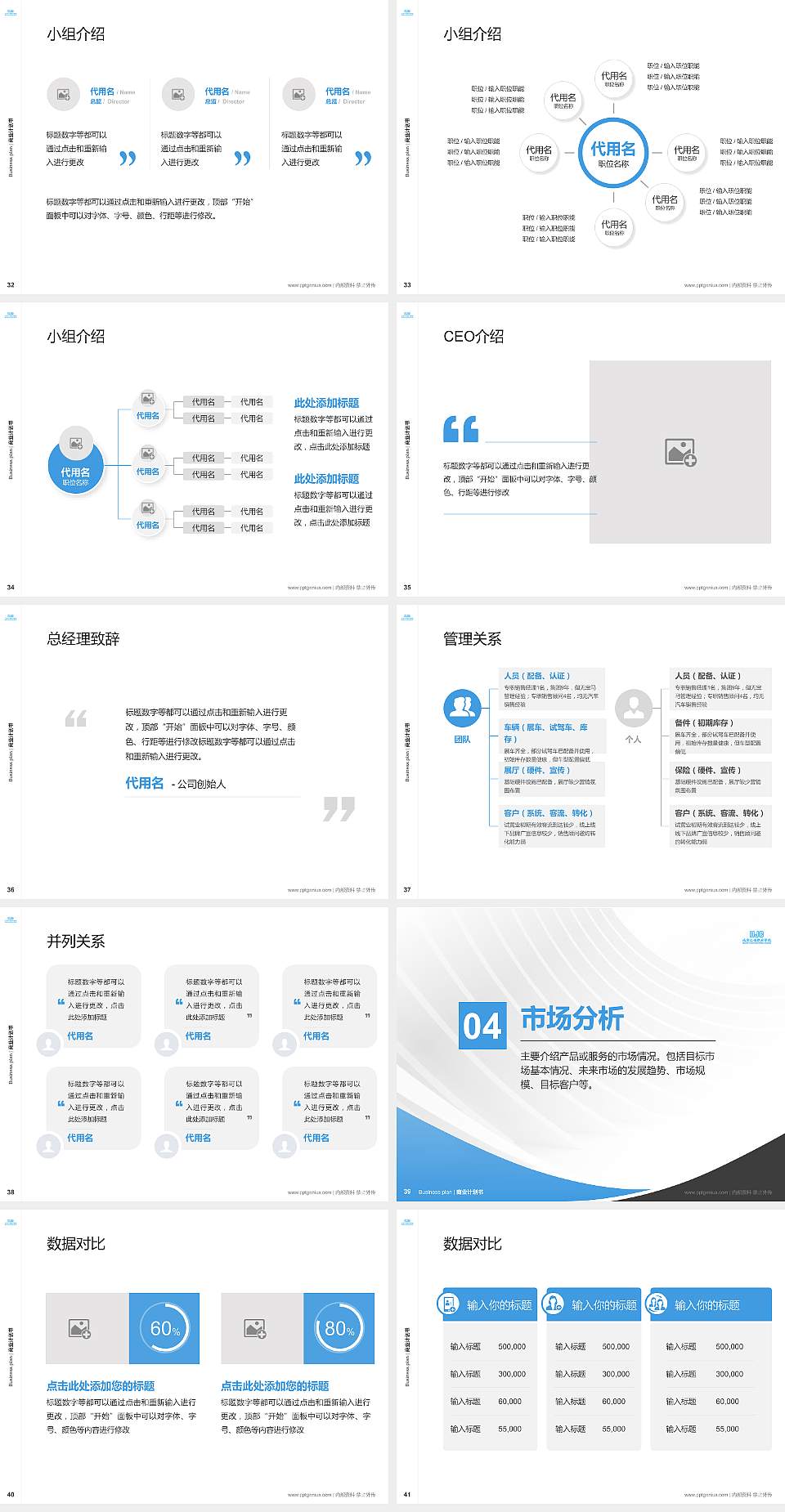 北京汇佳职业学院专用全国大学生互联网+创新创业大赛计划书/路演/网评PPT模板4:3格式幻灯片预览图5