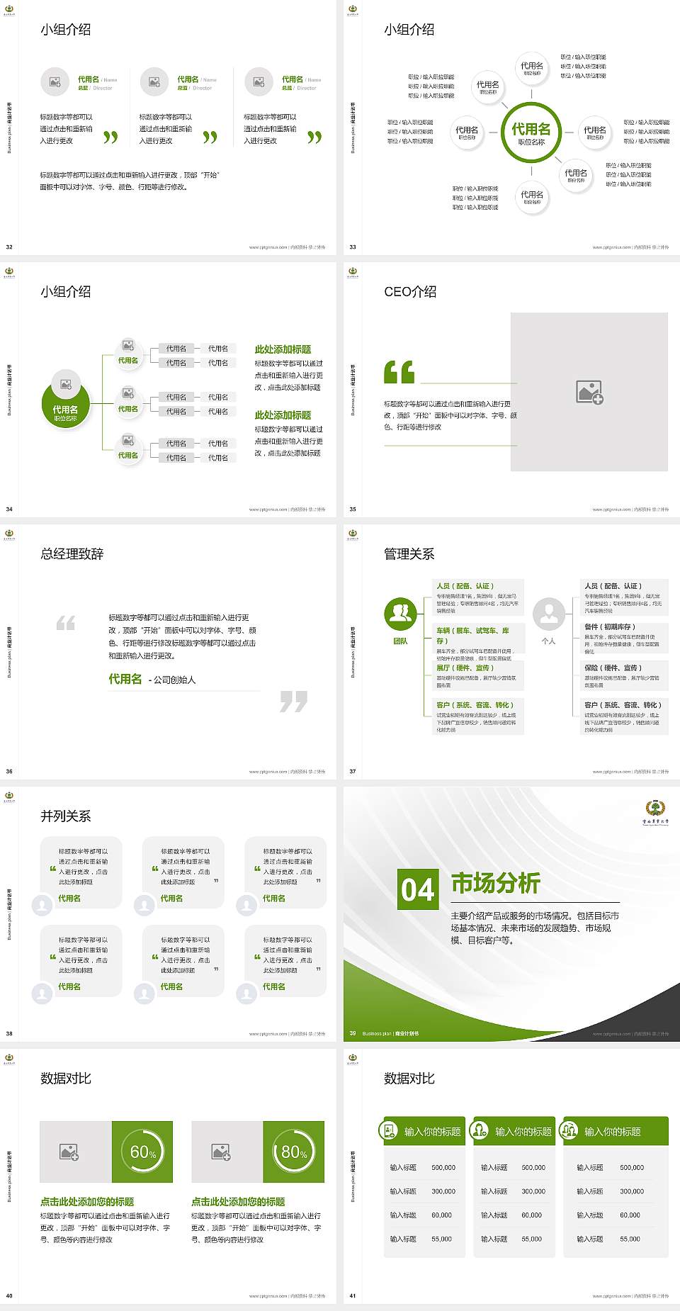 云南农业大学热带作物学院专用全国大学生互联网+创新创业大赛计划书/路演/网评PPT模板4:3格式幻灯片预览图5