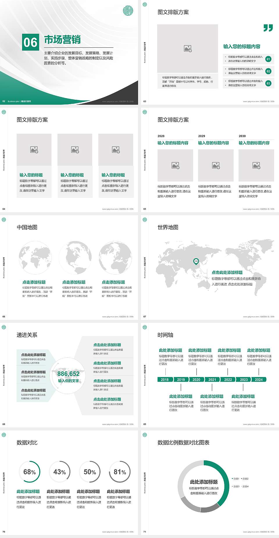 北京第二外国语学院中瑞酒店管理学院专用全国大学生互联网+创新创业大赛计划书/路演/网评PPT模板4:3格式幻灯片预览图8