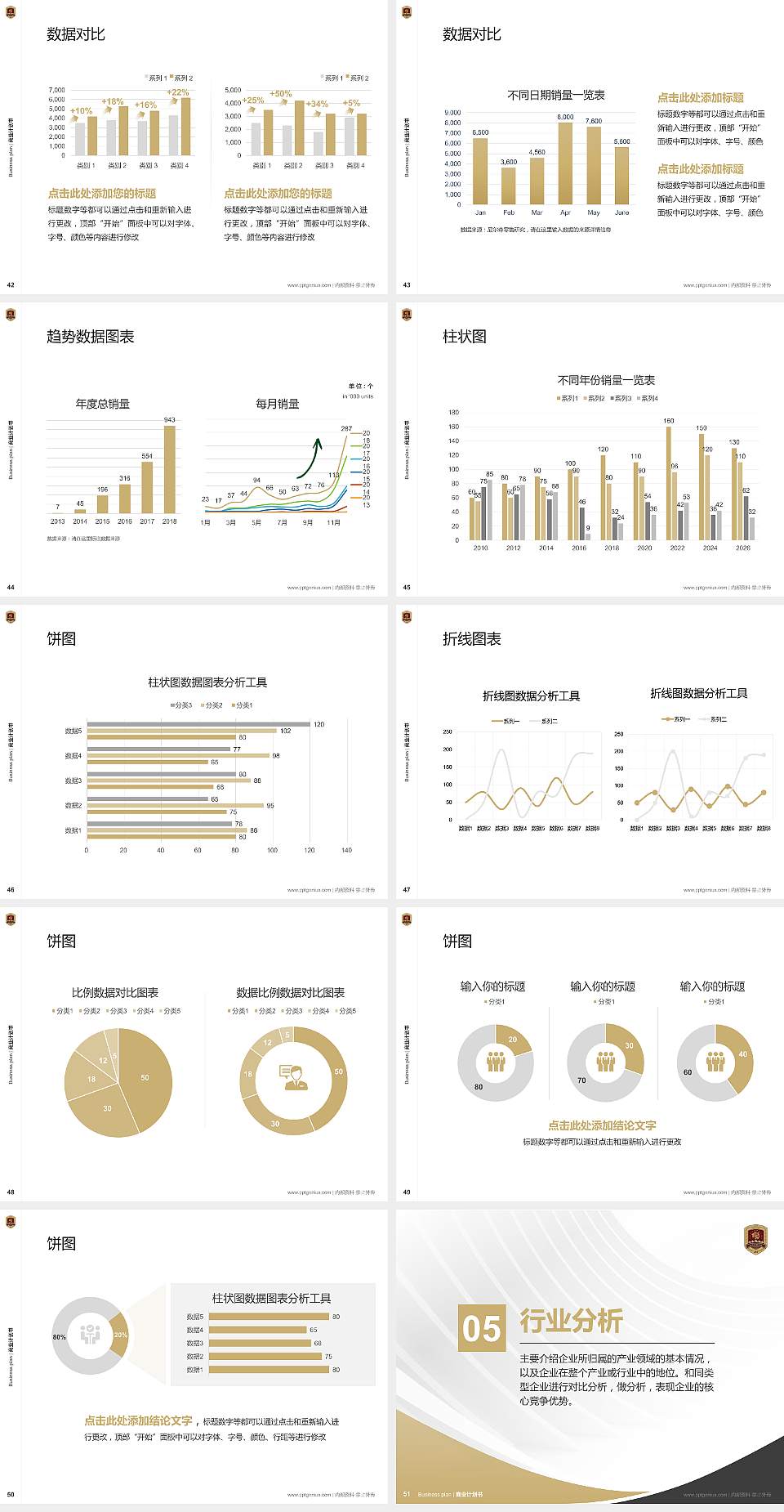 吉林动画学院专用全国大学生互联网+创新创业大赛计划书/路演/网评PPT模板4:3格式幻灯片预览图6