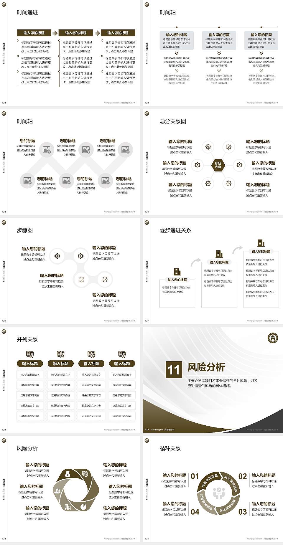 铜陵学院专用全国大学生互联网+创新创业大赛计划书/路演/网评PPT模板4:3格式幻灯片预览图14