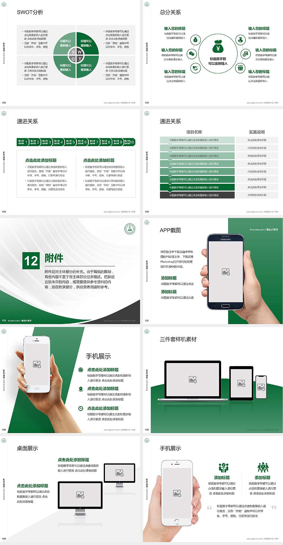 梅河口康美职业技术学院专用全国大学生互联网+创新创业大赛计划书/路演/网评PPT模板4:3格式幻灯片预览图15