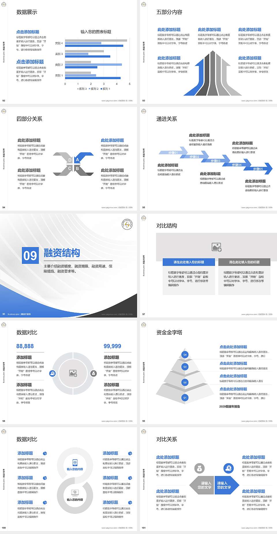 阜阳师范大学信息工程学院专用全国大学生互联网+创新创业大赛计划书/路演/网评PPT模板4:3格式幻灯片预览图11
