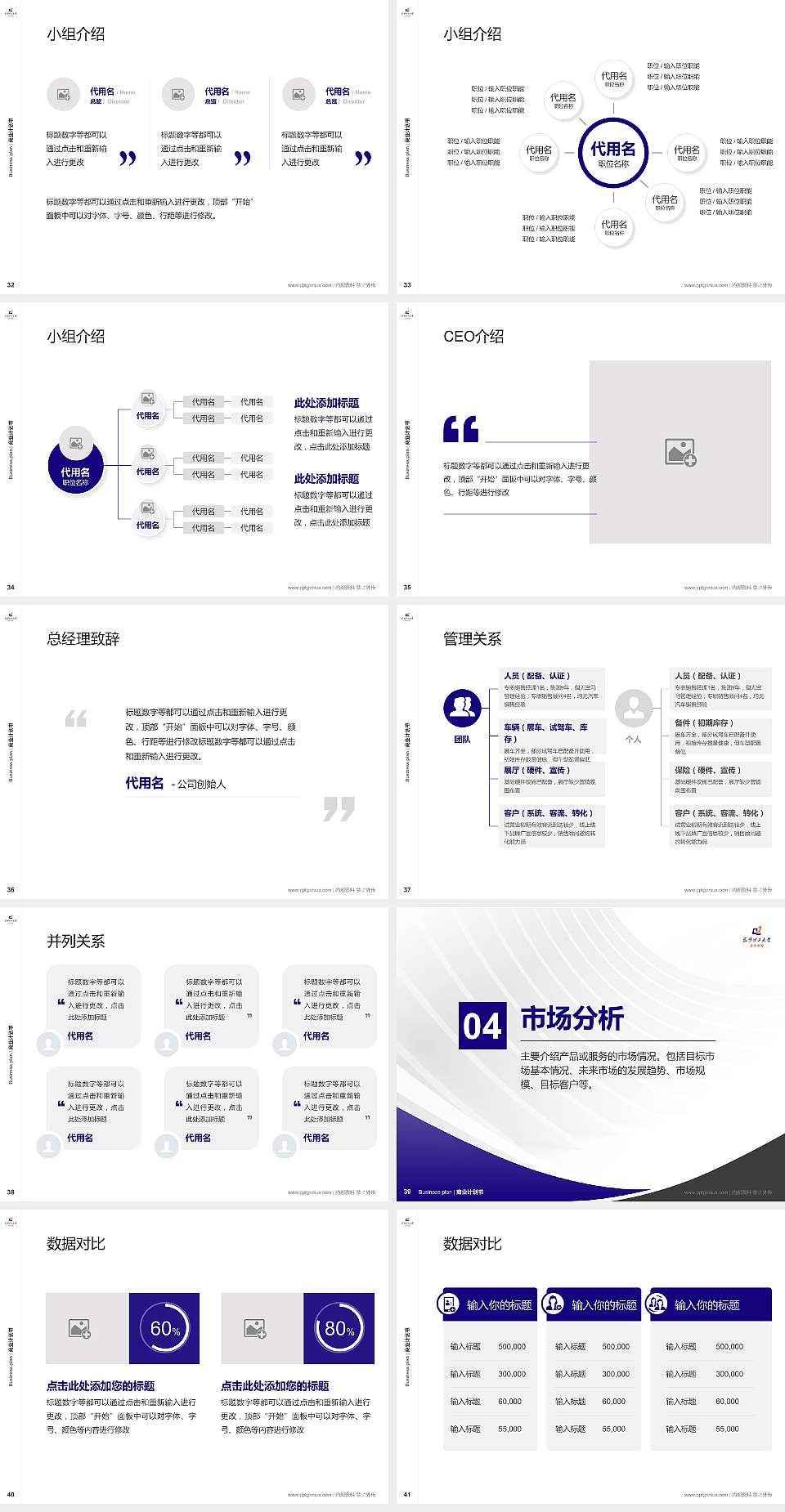 昆明理工大学津桥学院专用全国大学生互联网+创新创业大赛计划书/路演/网评PPT模板4:3格式幻灯片预览图5