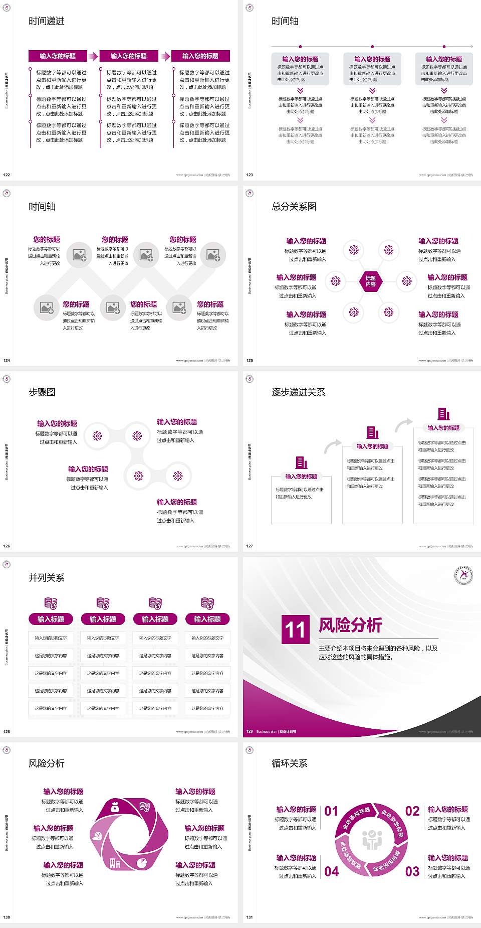云南体育运动职业技术学院专用全国大学生互联网+创新创业大赛计划书/路演/网评PPT模板4:3格式幻灯片预览图14