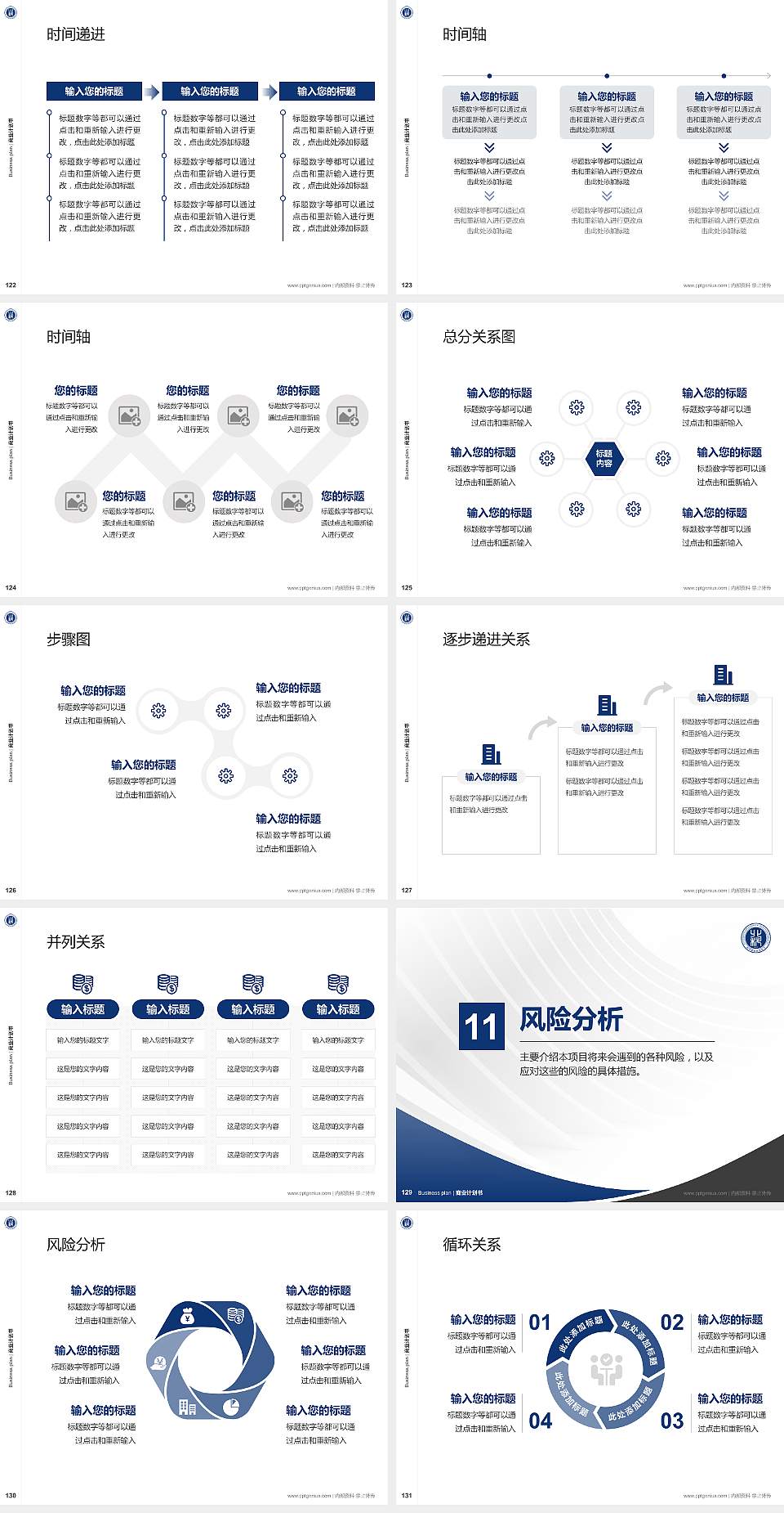 北京科技职业学院专用全国大学生互联网+创新创业大赛计划书/路演/网评PPT模板4:3格式幻灯片预览图14