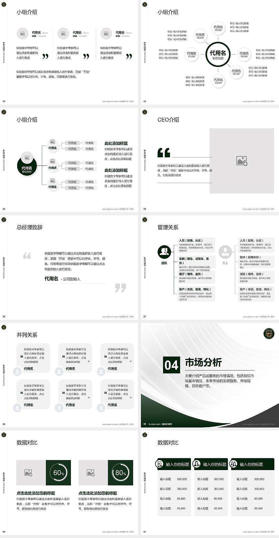 中国人民武装警察部队特种警察学院专用全国大学生互联网+创新创业大赛计划书/路演/网评PPT模板4:3格式幻灯片预览图5