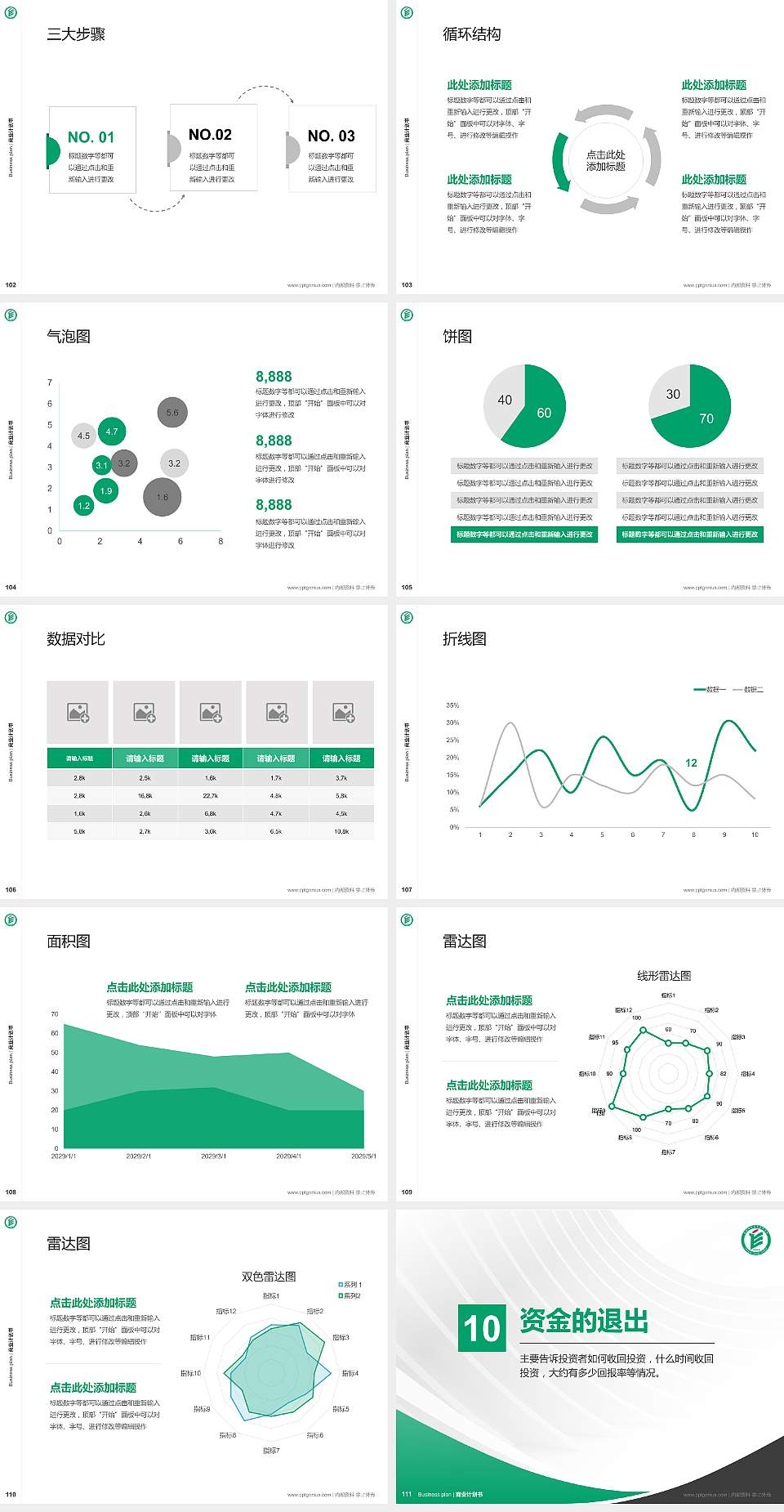 成都纺织高等专科学校专用全国大学生互联网+创新创业大赛计划书/路演/网评PPT模板4:3格式幻灯片预览图12