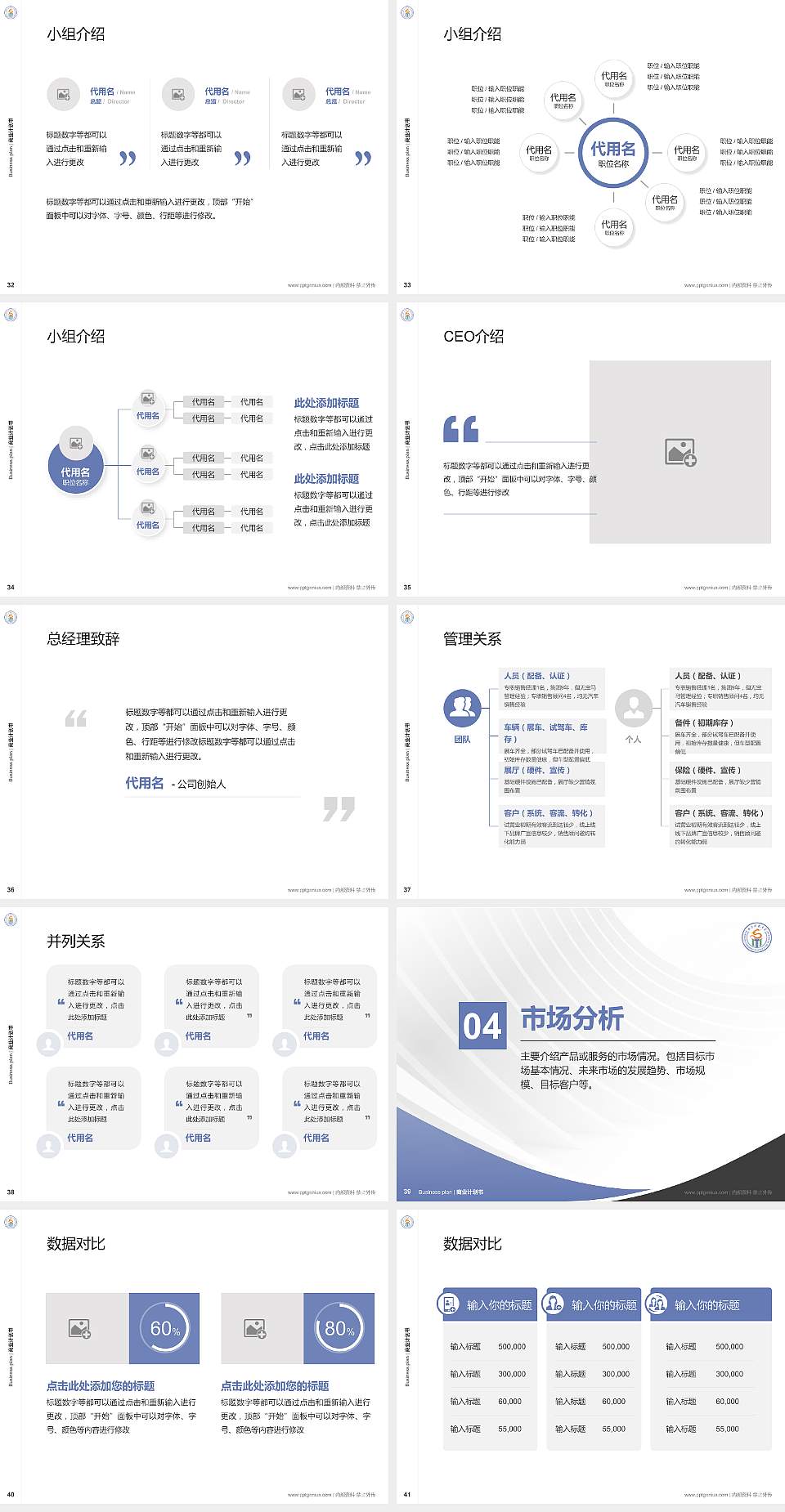 西南科技大学专用全国大学生互联网+创新创业大赛计划书/路演/网评PPT模板4:3格式幻灯片预览图5