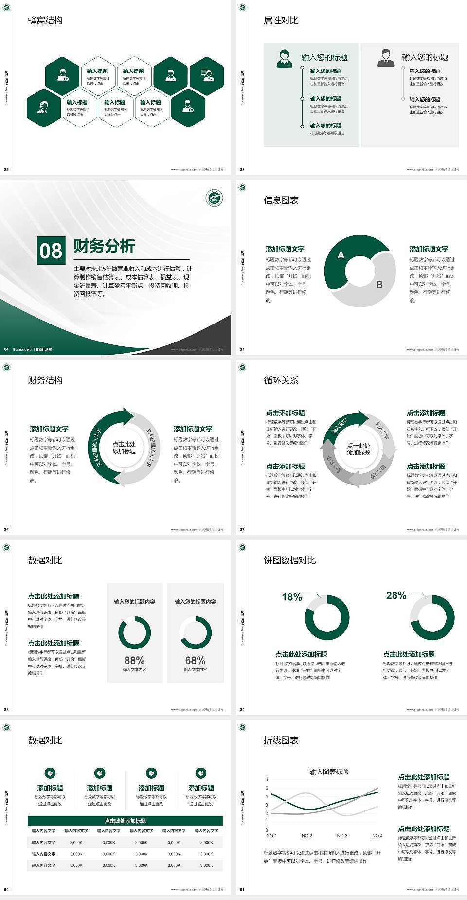 宁夏大学新华学院专用全国大学生互联网+创新创业大赛计划书/路演/网评PPT模板4:3格式幻灯片预览图10