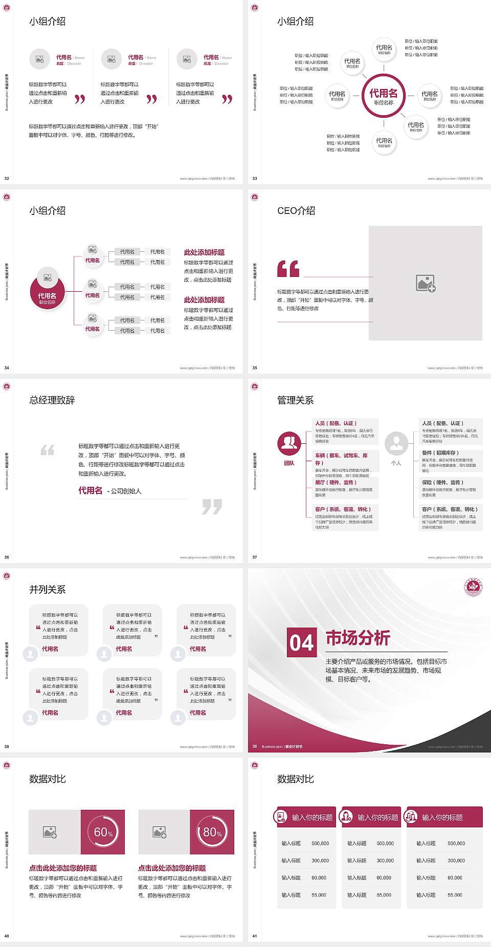 四川护理职业学院专用全国大学生互联网+创新创业大赛计划书/路演/网评PPT模板4:3格式幻灯片预览图5