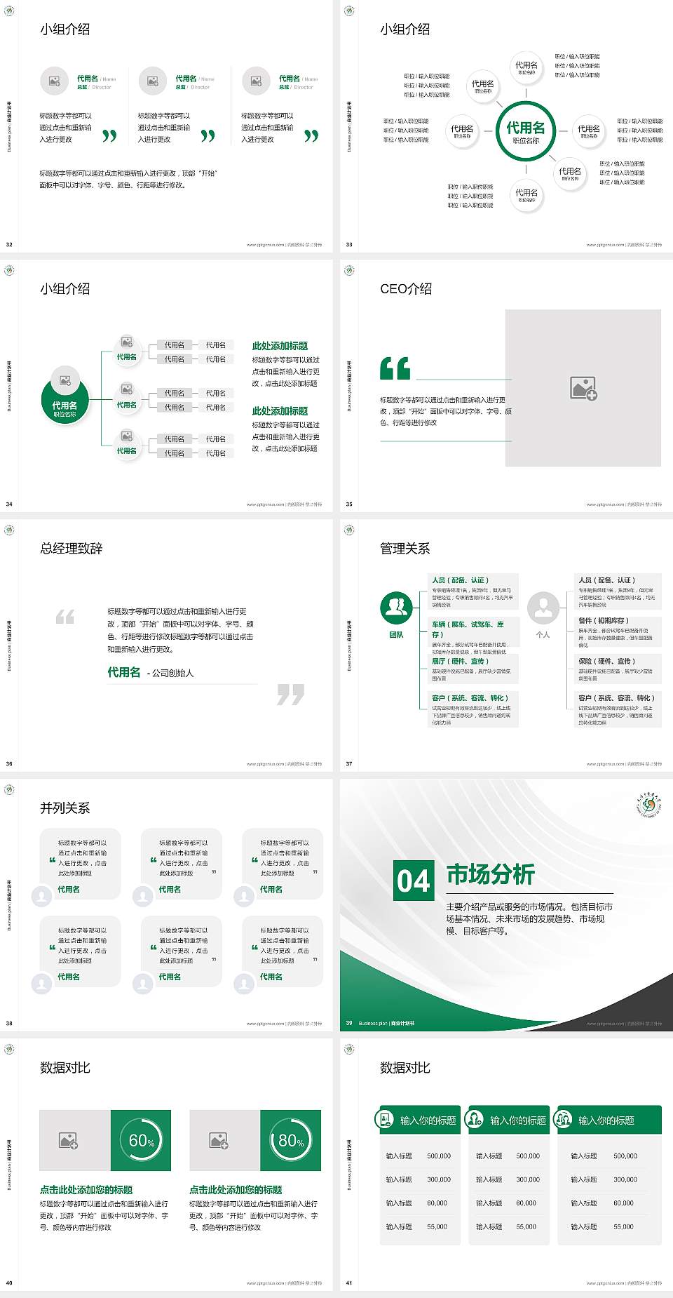 天津中医药大学专用全国大学生互联网+创新创业大赛计划书/路演/网评PPT模板4:3格式幻灯片预览图5