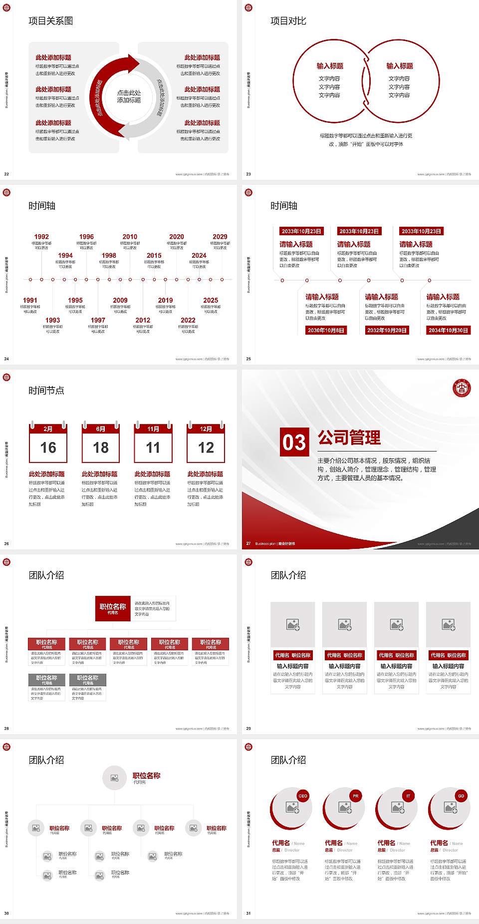 吉利学院专用全国大学生互联网+创新创业大赛计划书/路演/网评PPT模板4:3格式幻灯片预览图4