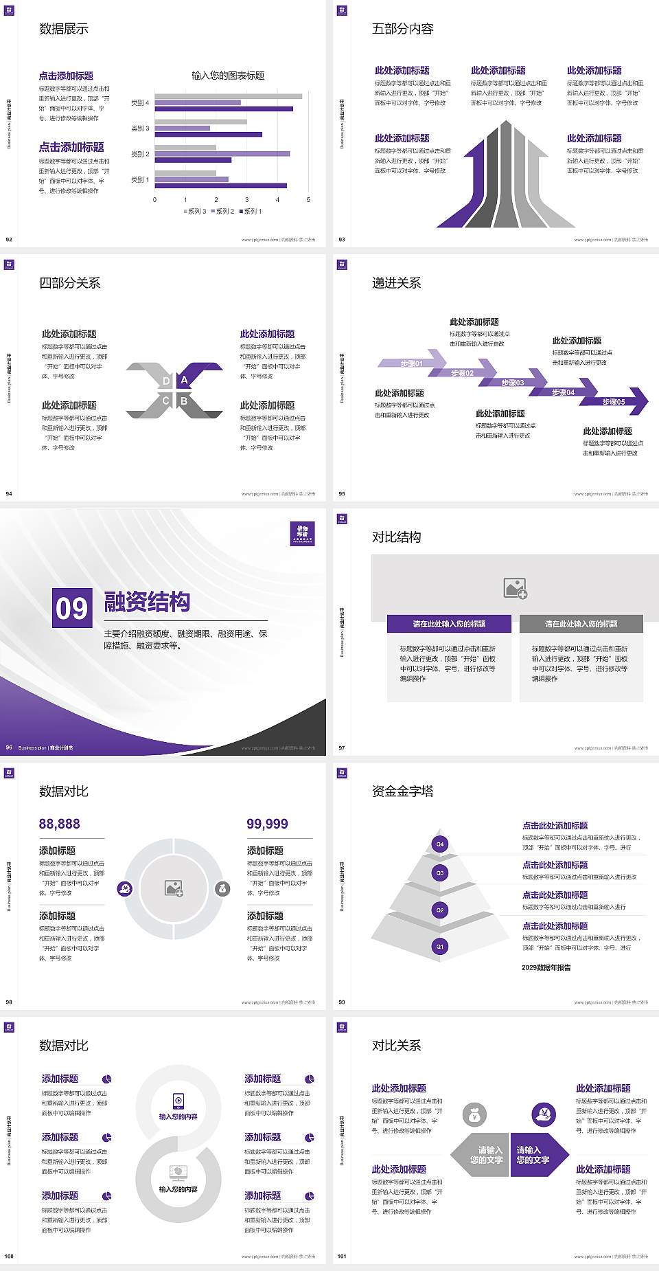 上海纽约大学专用全国大学生互联网+创新创业大赛计划书/路演/网评PPT模板4:3格式幻灯片预览图11