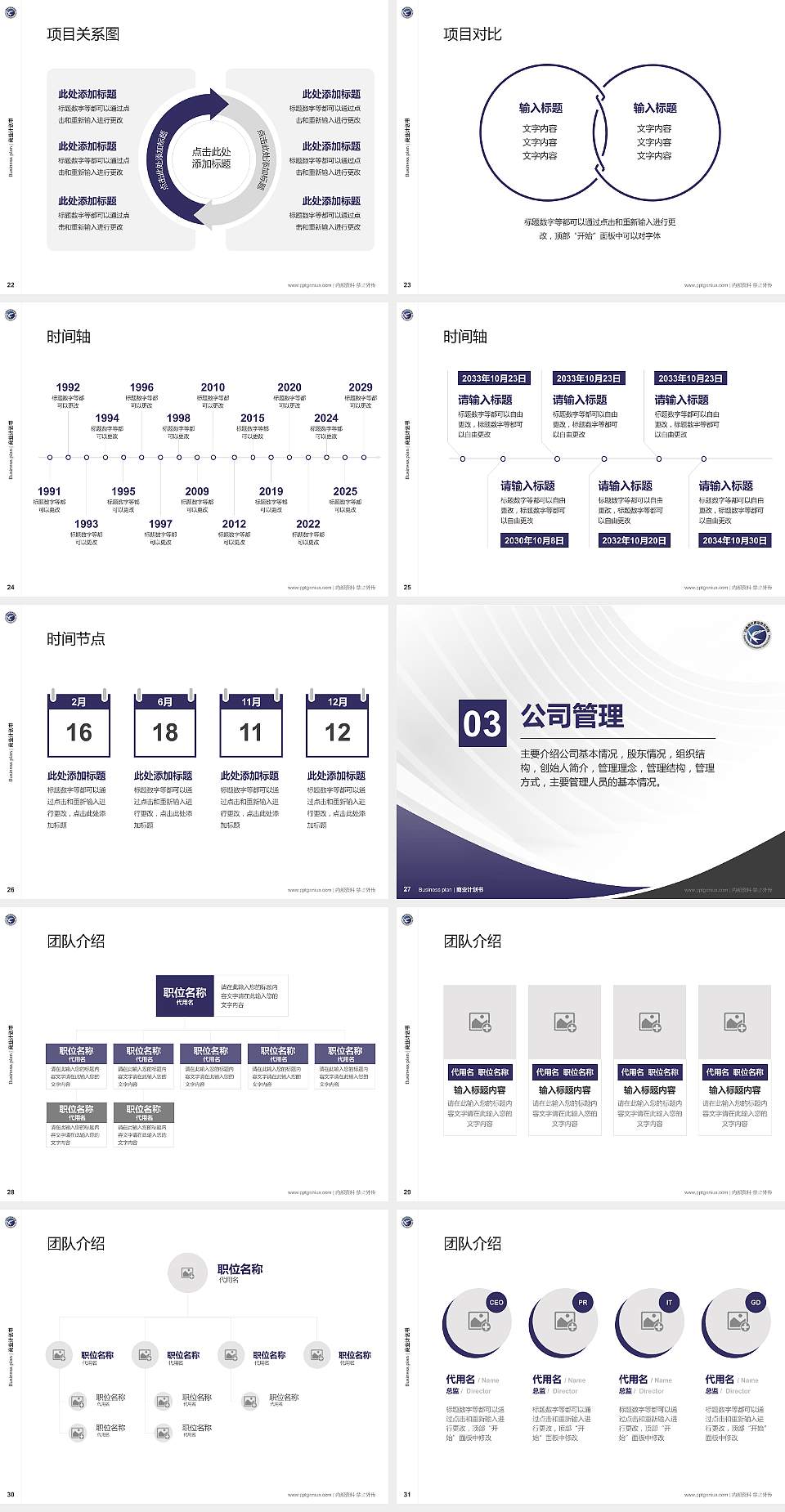 云南现代职业技术学院专用全国大学生互联网+创新创业大赛计划书/路演/网评PPT模板4:3格式幻灯片预览图4