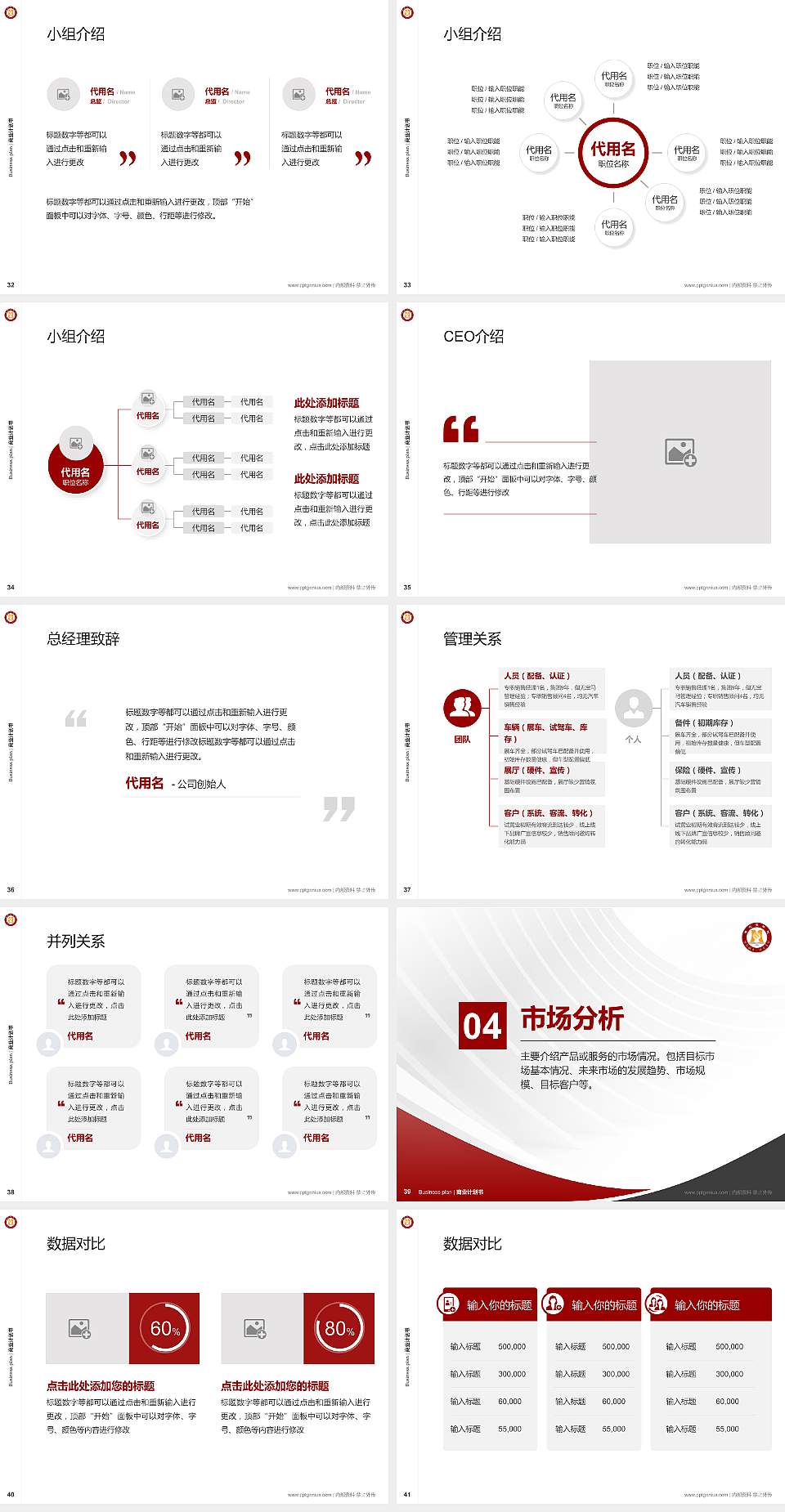 攀枝花学院专用全国大学生互联网+创新创业大赛计划书/路演/网评PPT模板4:3格式幻灯片预览图5