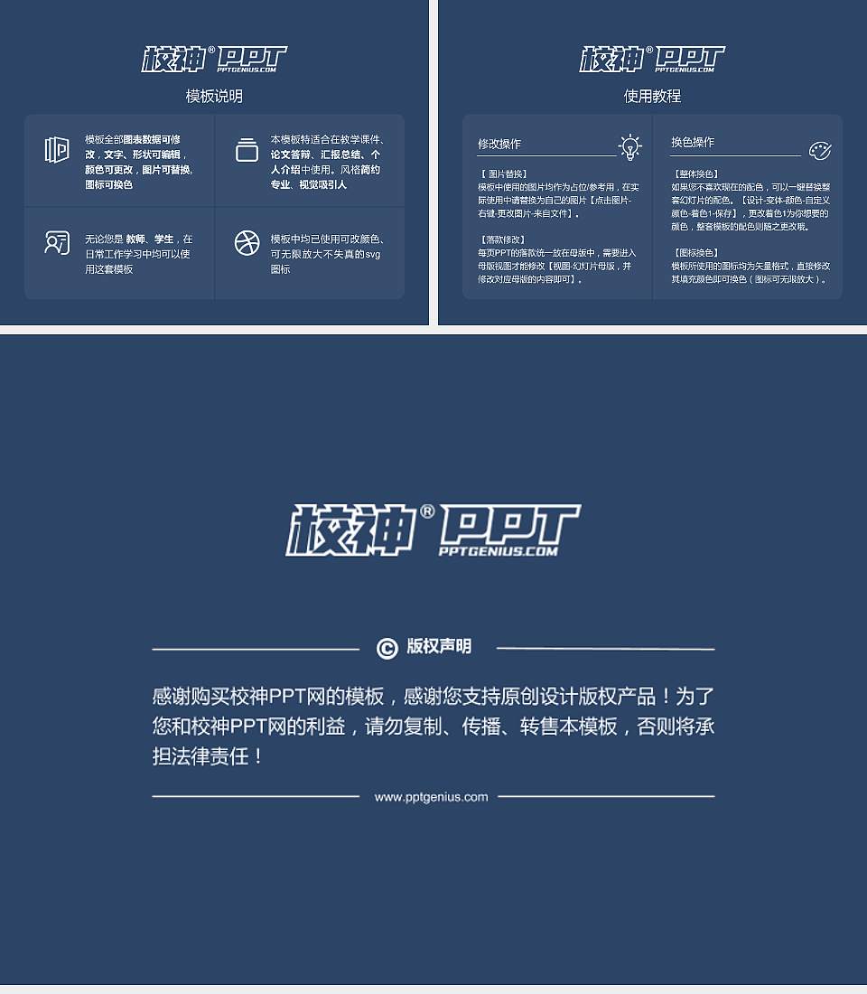 赣南师范大学毕业论文答辩PPT模板下载4:3格式幻灯片预览图5