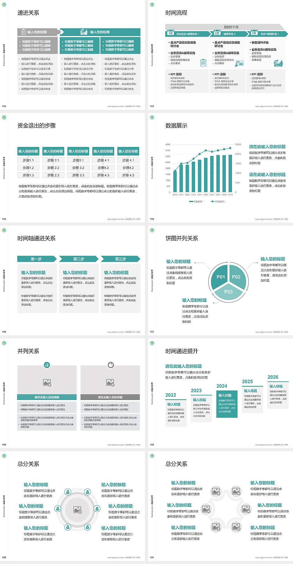 内江卫生与健康职业学院专用全国大学生互联网+创新创业大赛计划书/路演/网评PPT模板4:3格式幻灯片预览图13