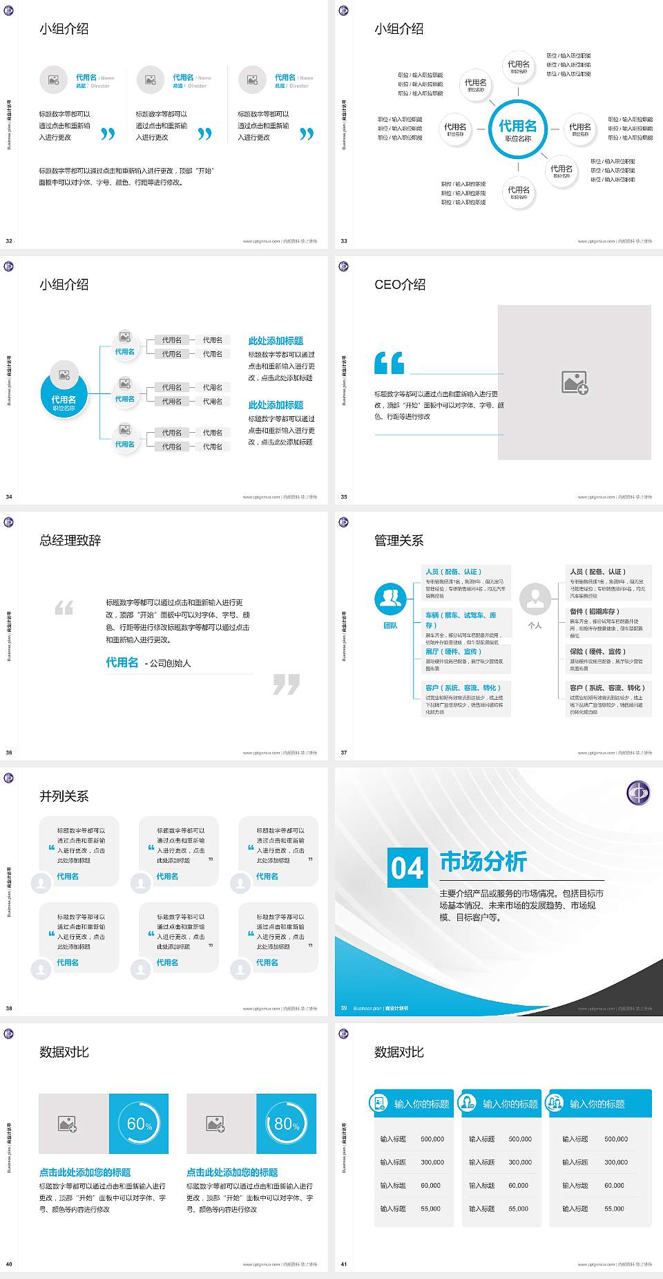 台湾中国科技大学专用全国大学生互联网+创新创业大赛计划书/路演/网评PPT模板4:3格式幻灯片预览图5