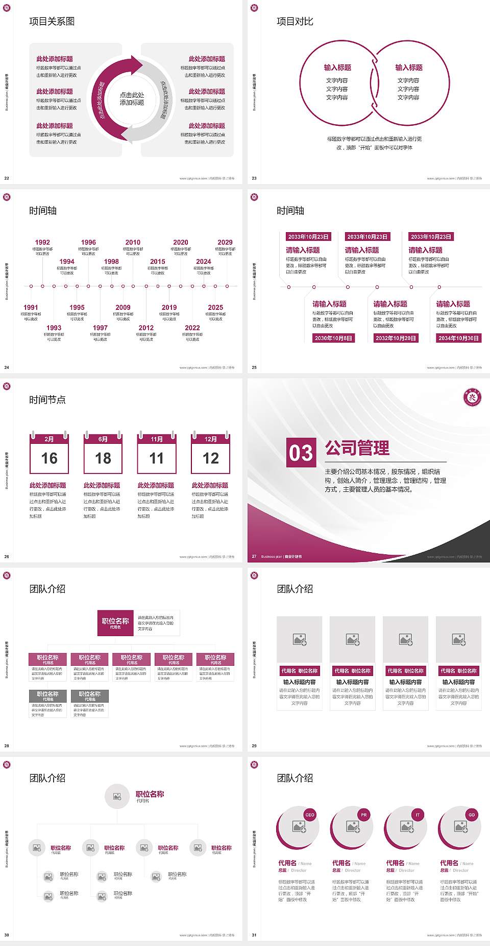 台湾佛光大学专用全国大学生互联网+创新创业大赛计划书/路演/网评PPT模板4:3格式幻灯片预览图4