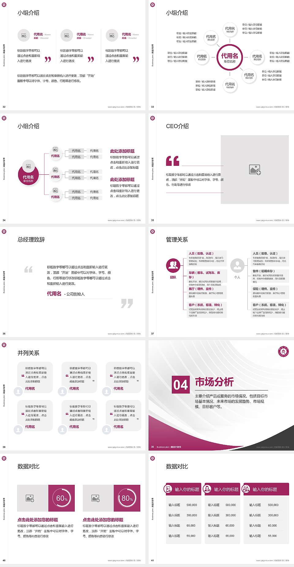 台湾佛光大学专用全国大学生互联网+创新创业大赛计划书/路演/网评PPT模板4:3格式幻灯片预览图5