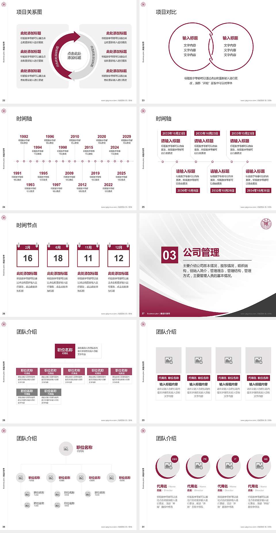 赣东学院专用全国大学生互联网+创新创业大赛计划书/路演/网评PPT模板4:3格式幻灯片预览图4