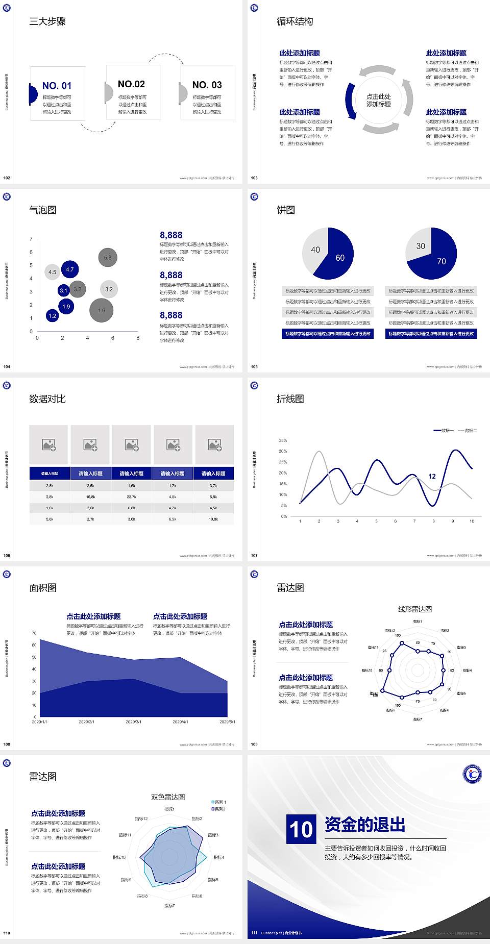 河北工程大学科信学院专用全国大学生互联网+创新创业大赛计划书/路演/网评PPT模板4:3格式幻灯片预览图12