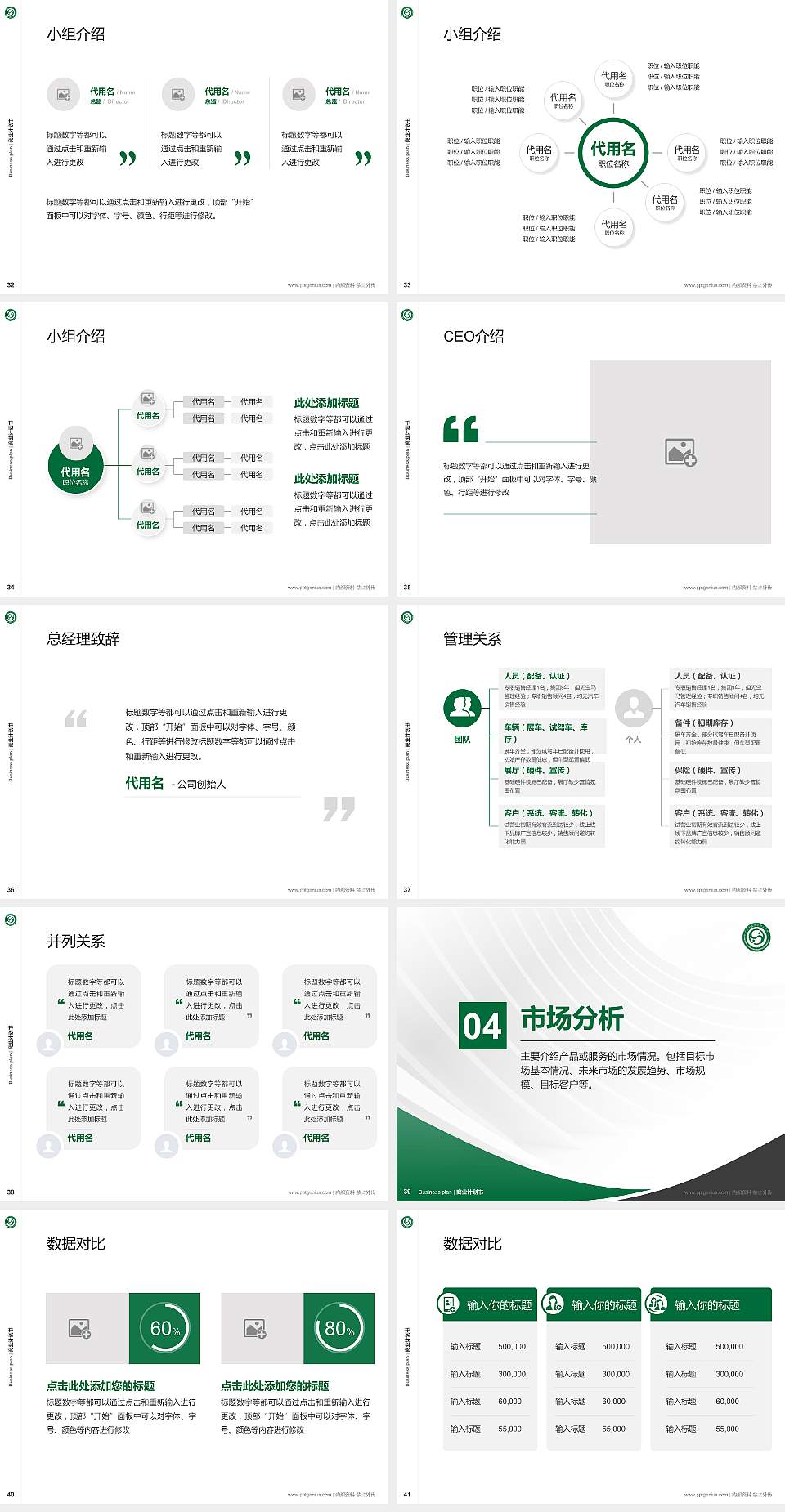 广东食品药品职业学院专用全国大学生互联网+创新创业大赛计划书/路演/网评PPT模板4:3格式幻灯片预览图5