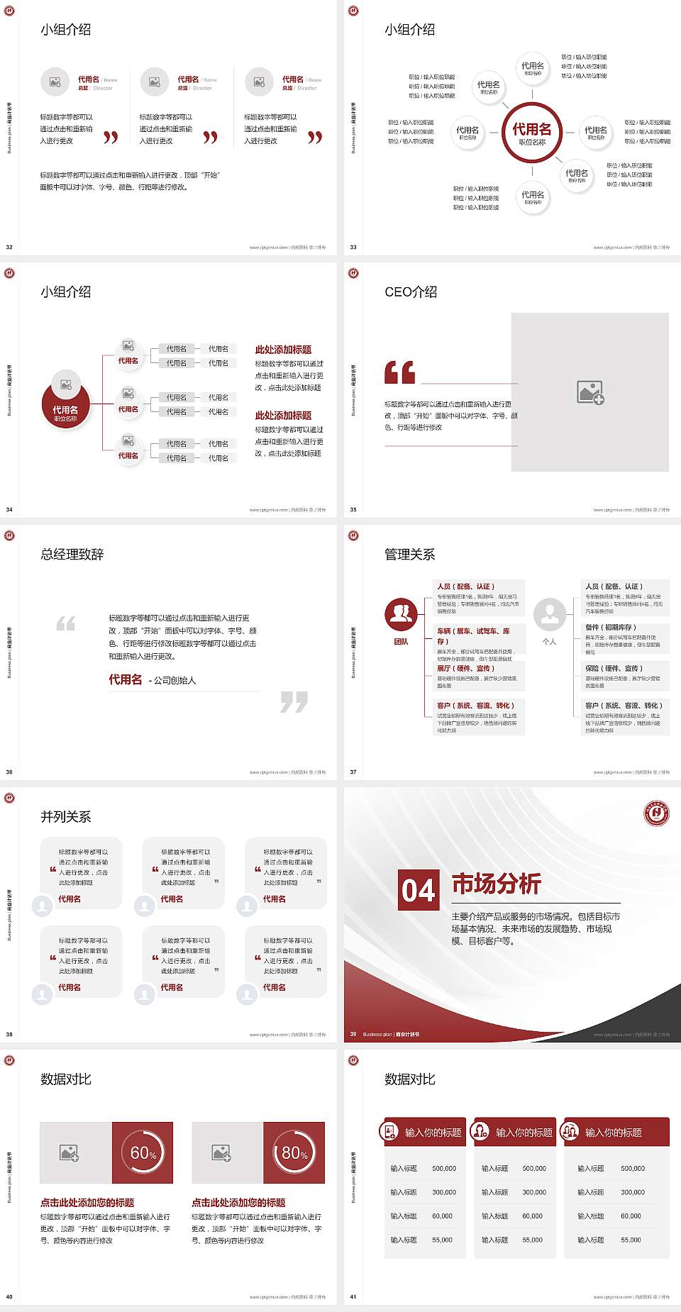 湖南艺术职业学院专用全国大学生互联网+创新创业大赛计划书/路演/网评PPT模板4:3格式幻灯片预览图5