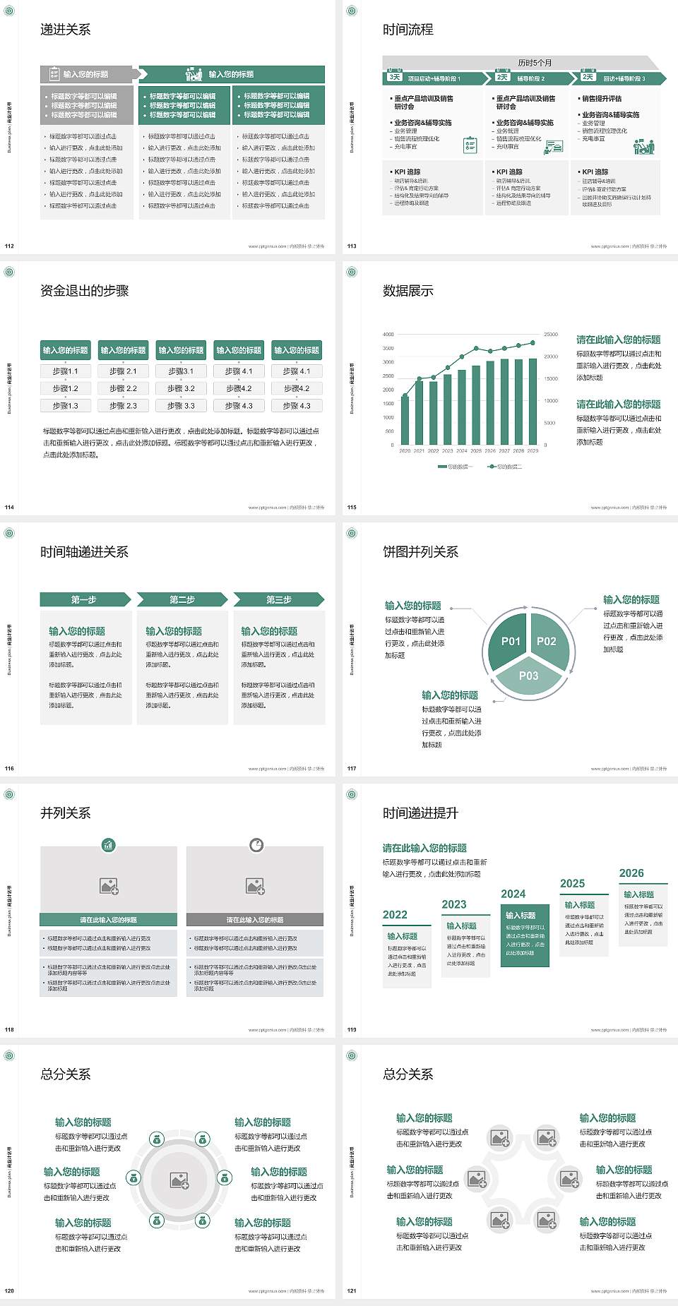 中国药科大学专用全国大学生互联网+创新创业大赛计划书/路演/网评PPT模板4:3格式幻灯片预览图13