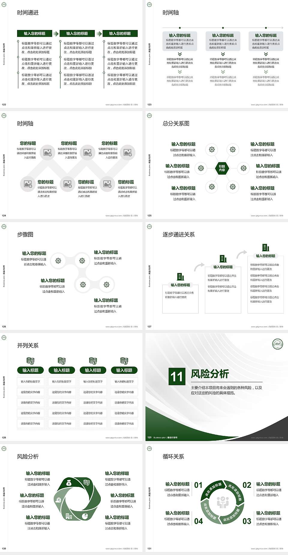 仲恺农业工程学院专用全国大学生互联网+创新创业大赛计划书/路演/网评PPT模板4:3格式幻灯片预览图14