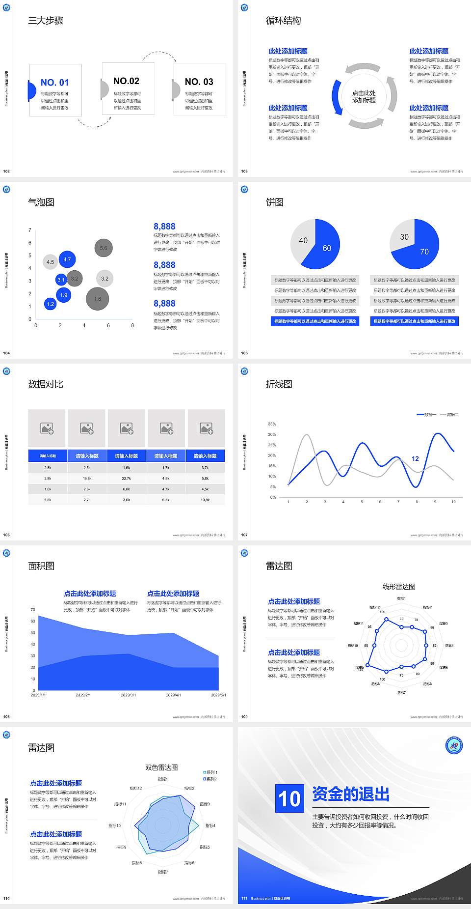 广西水利电力职业技术学院专用全国大学生互联网+创新创业大赛计划书/路演/网评PPT模板4:3格式幻灯片预览图12