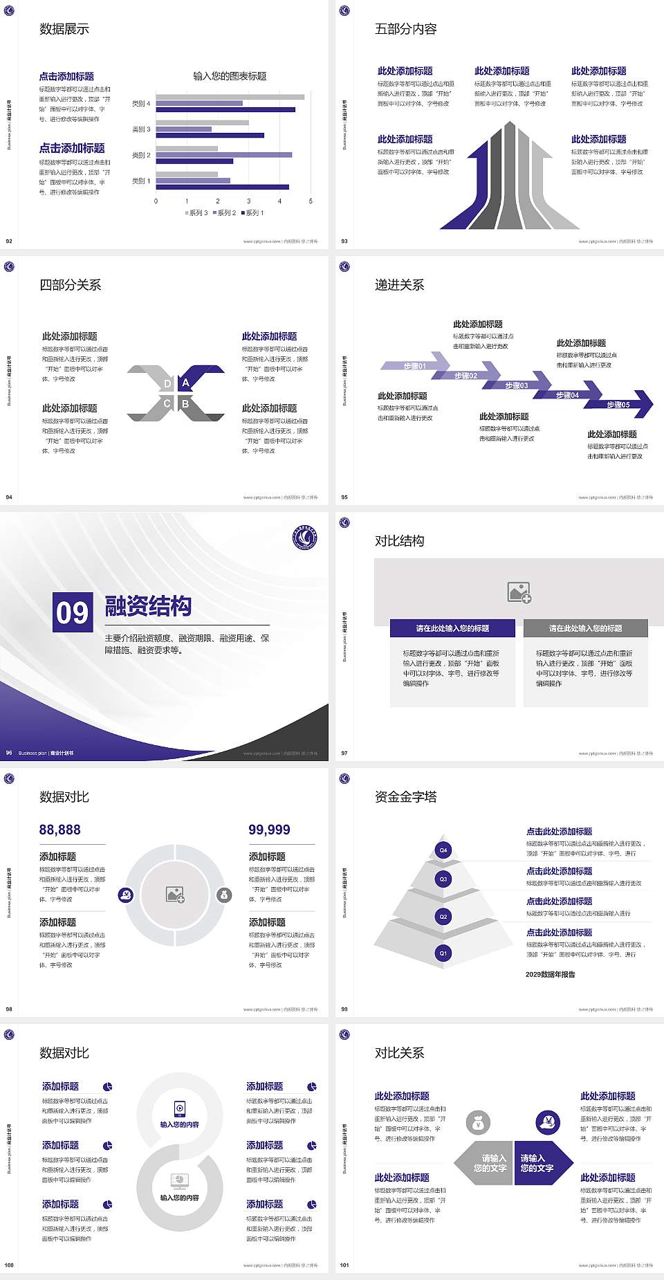 广东工程职业技术学院专用全国大学生互联网+创新创业大赛计划书/路演/网评PPT模板4:3格式幻灯片预览图11