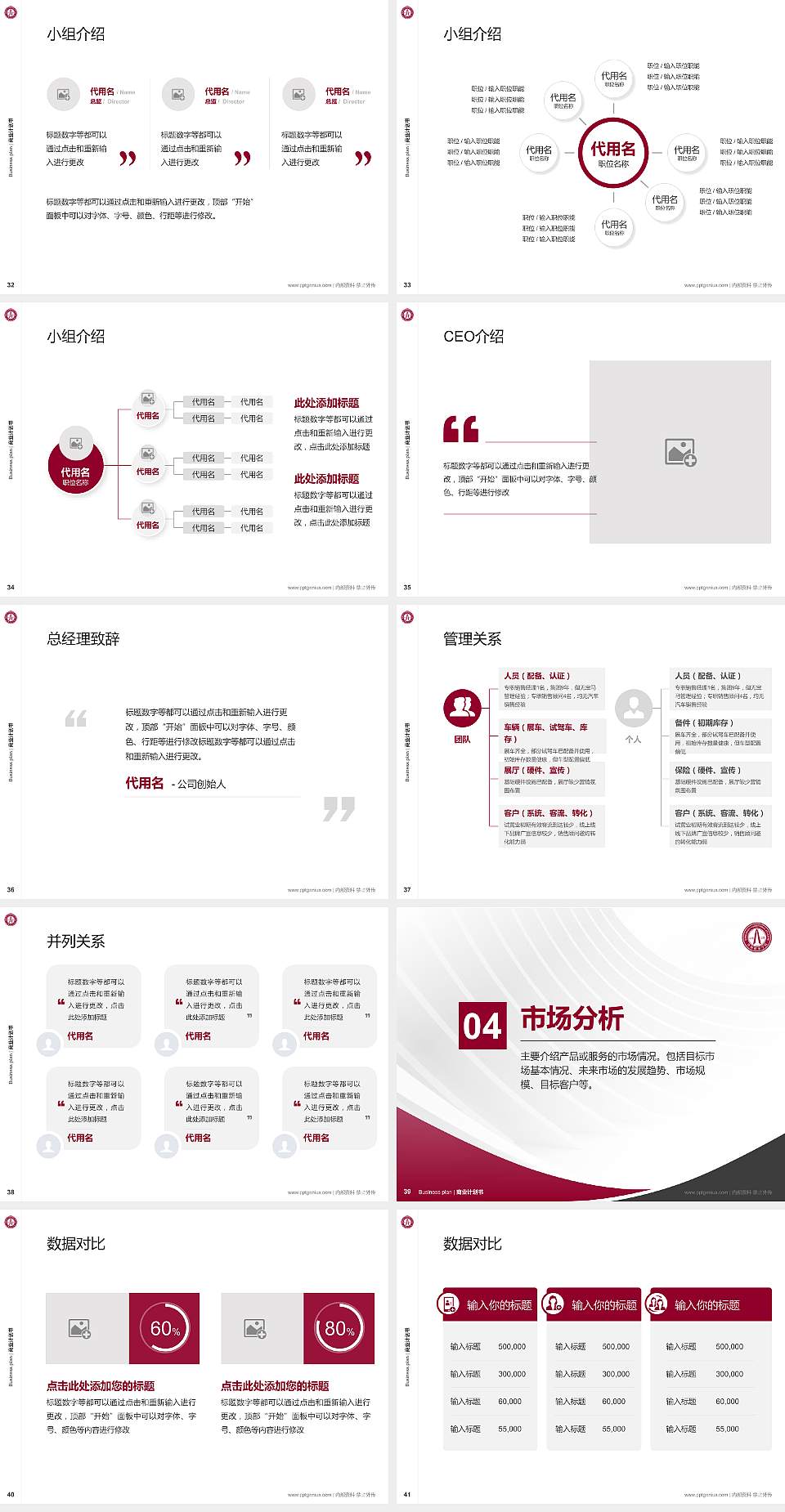 江西洪州职业学院专用全国大学生互联网+创新创业大赛计划书/路演/网评PPT模板4:3格式幻灯片预览图5