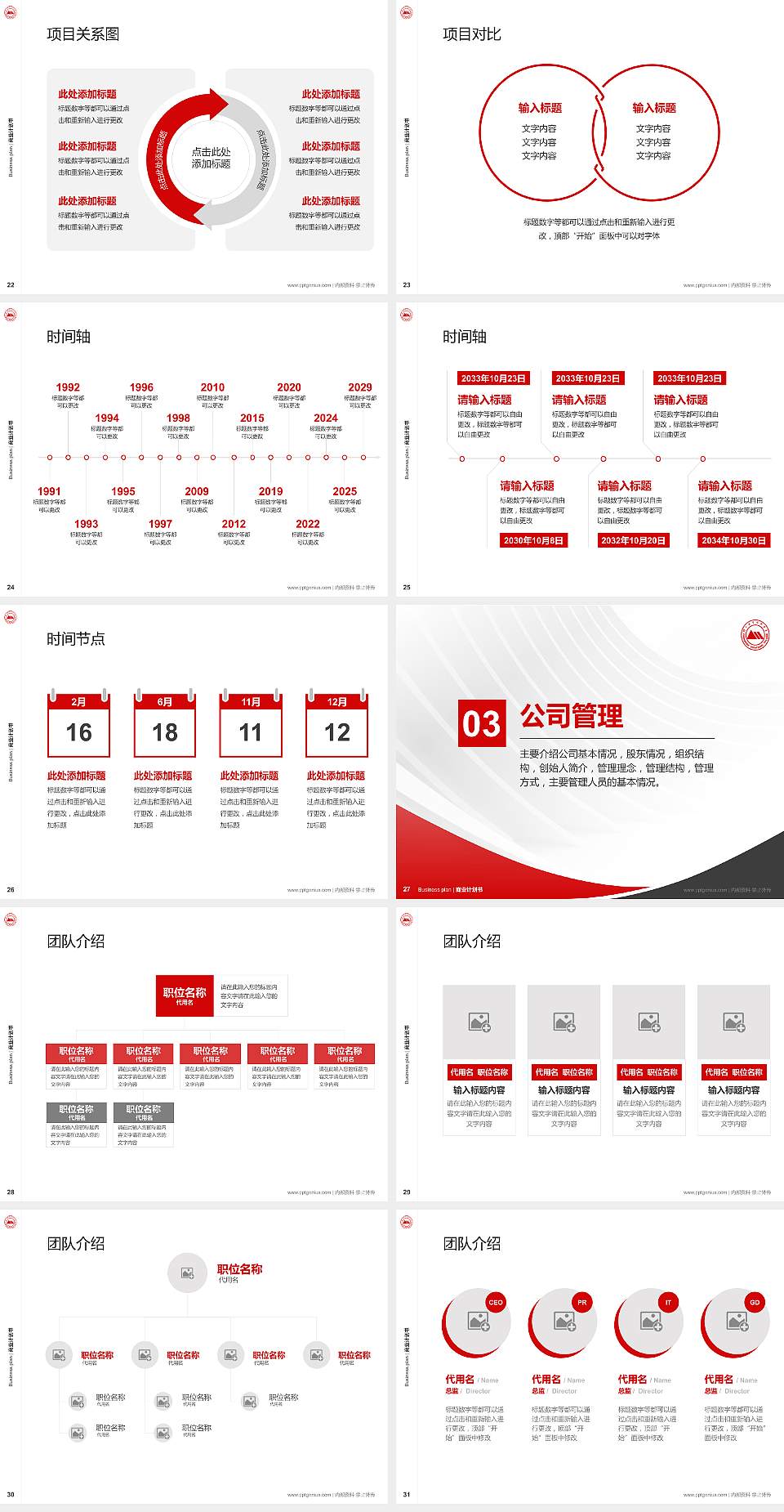 钟山职业技术学院专用全国大学生互联网+创新创业大赛计划书/路演/网评PPT模板4:3格式幻灯片预览图4