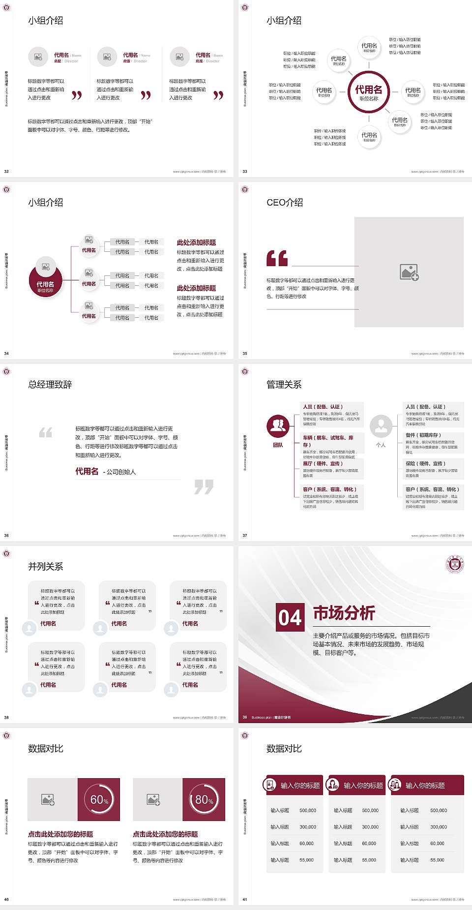 温州医科大学专用全国大学生互联网+创新创业大赛计划书/路演/网评PPT模板4:3格式幻灯片预览图5