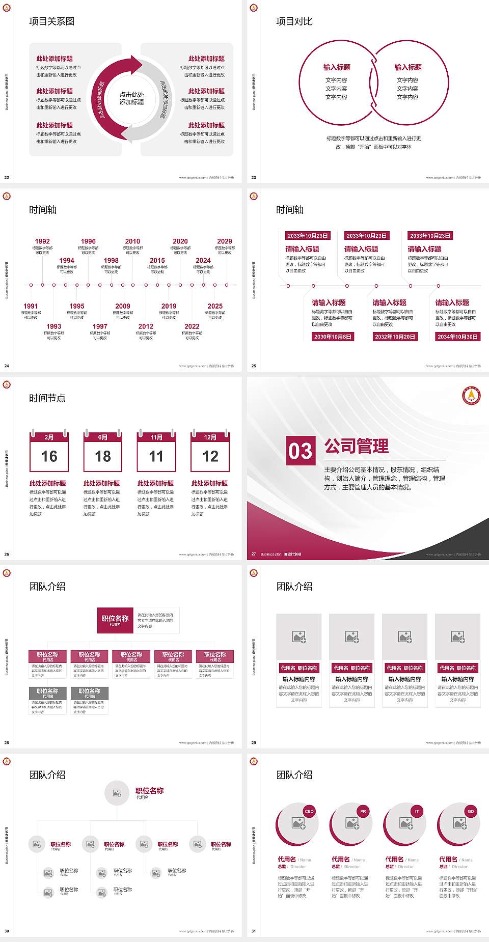 燕京理工学院专用全国大学生互联网+创新创业大赛计划书/路演/网评PPT模板4:3格式幻灯片预览图4